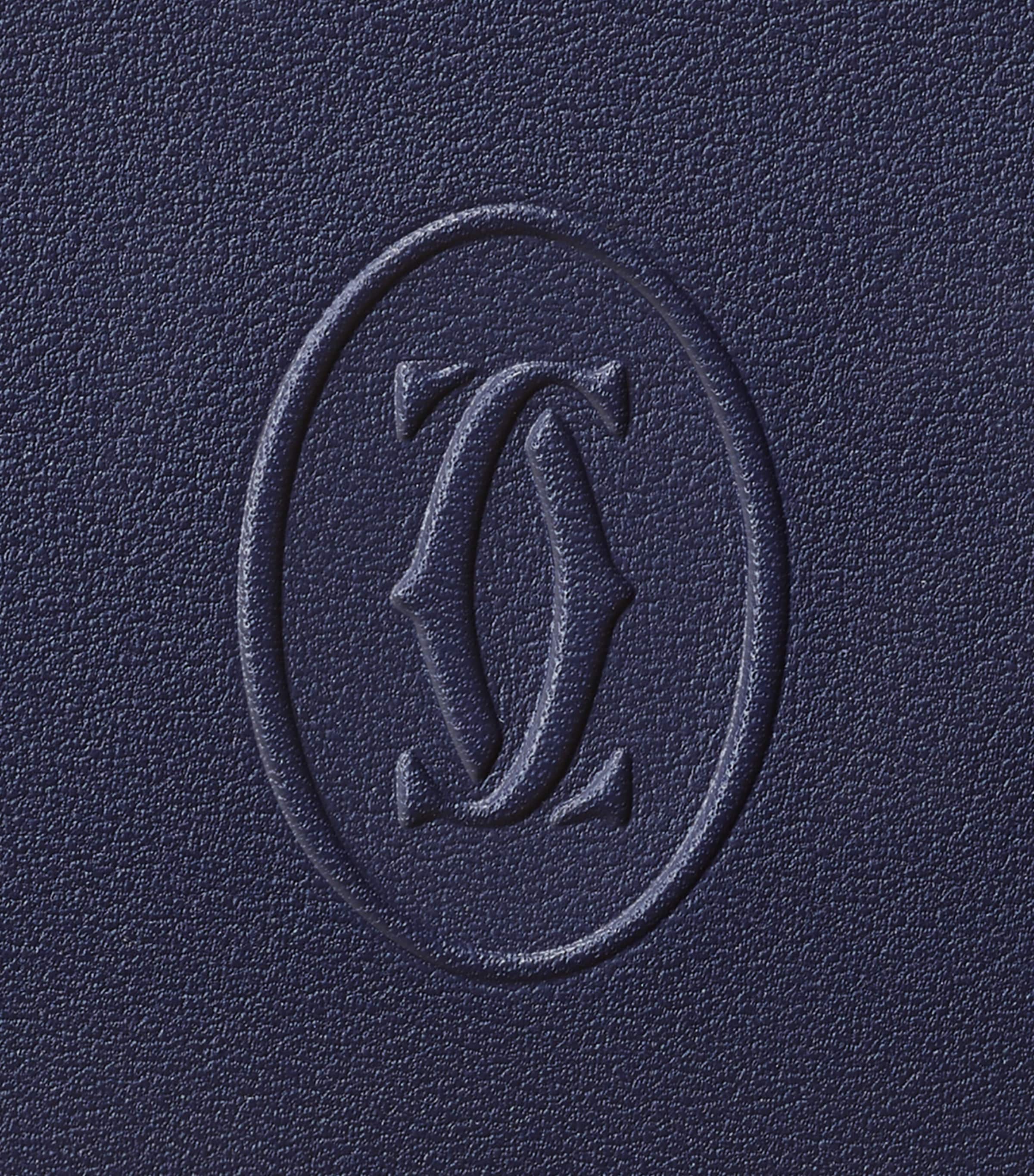 Cartier Leather Must Card Holder Blue Image 5