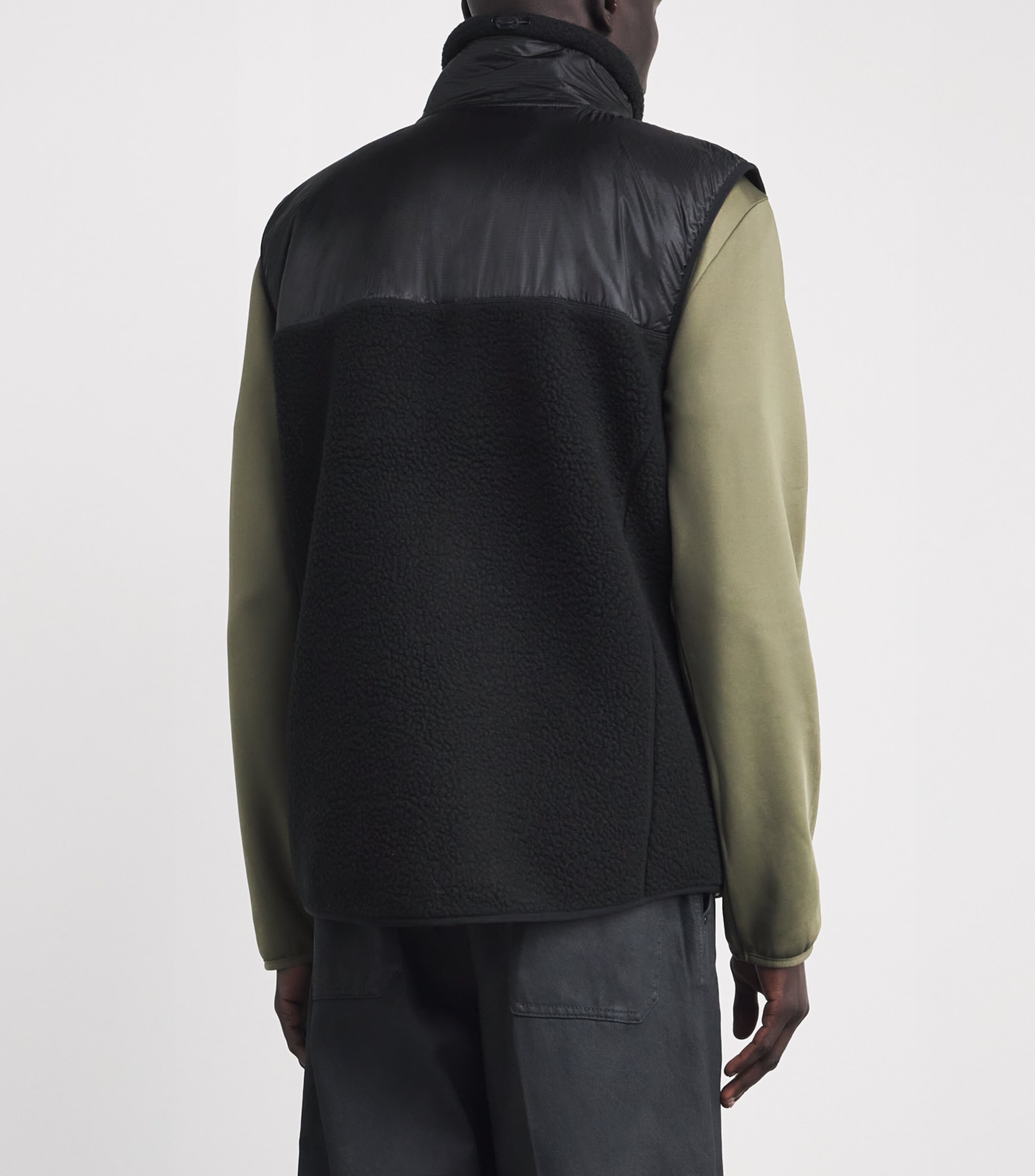 Fleece Yermo Gilet 01 BLACK Image 4