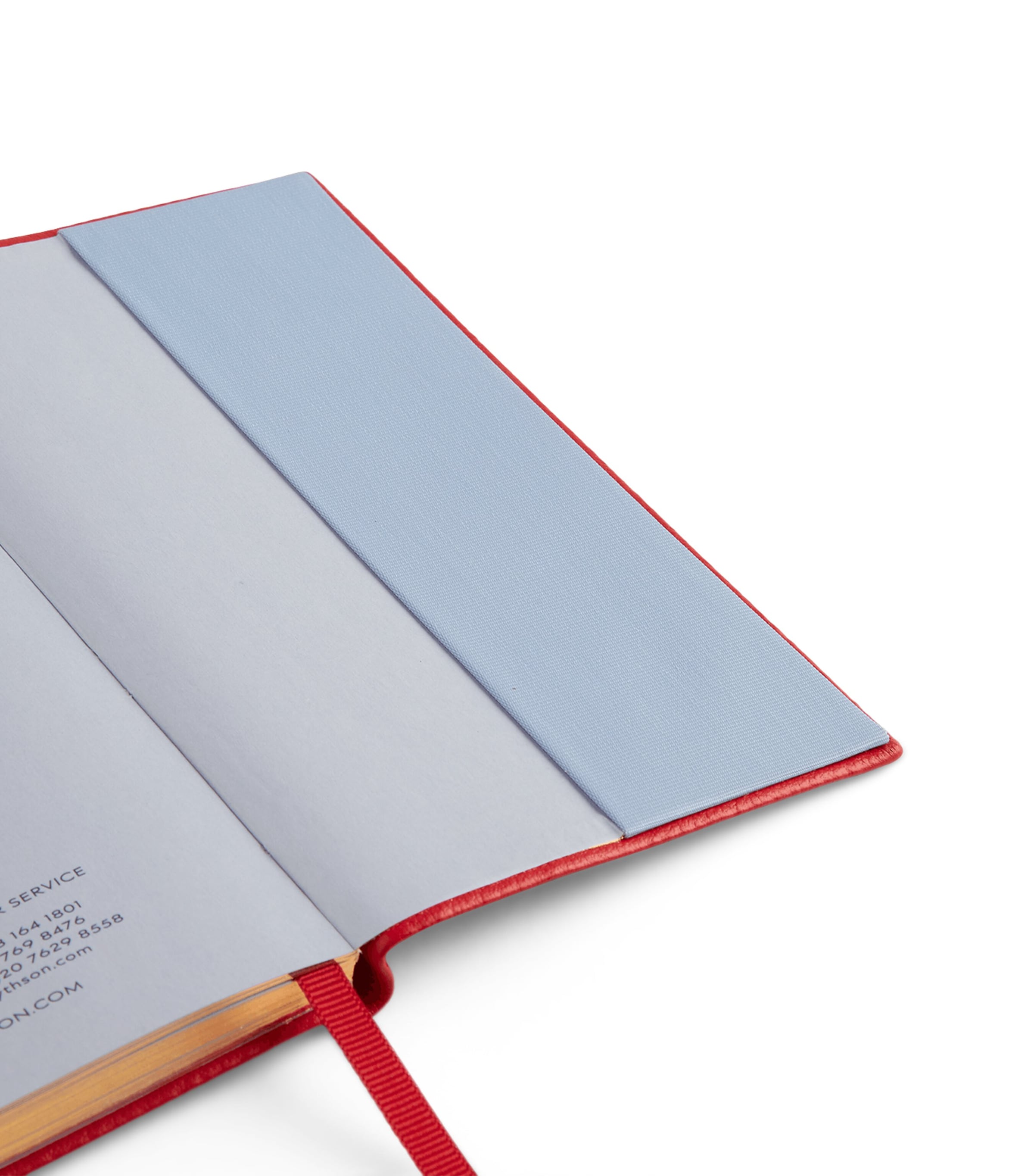 Smythson Leather Panama Weekly Diary 2027 Scarlet Red Image 4