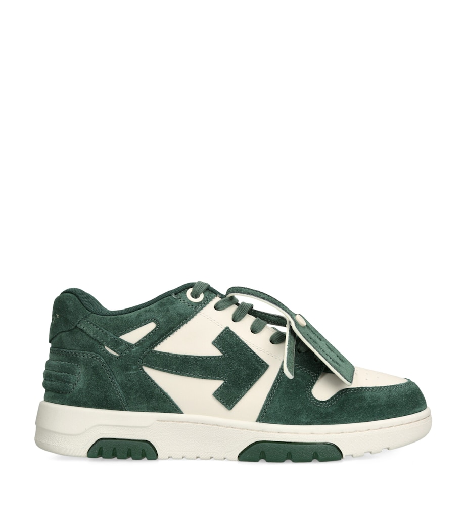 Suede Out of Office Sneakers DARK GREEN Image 1