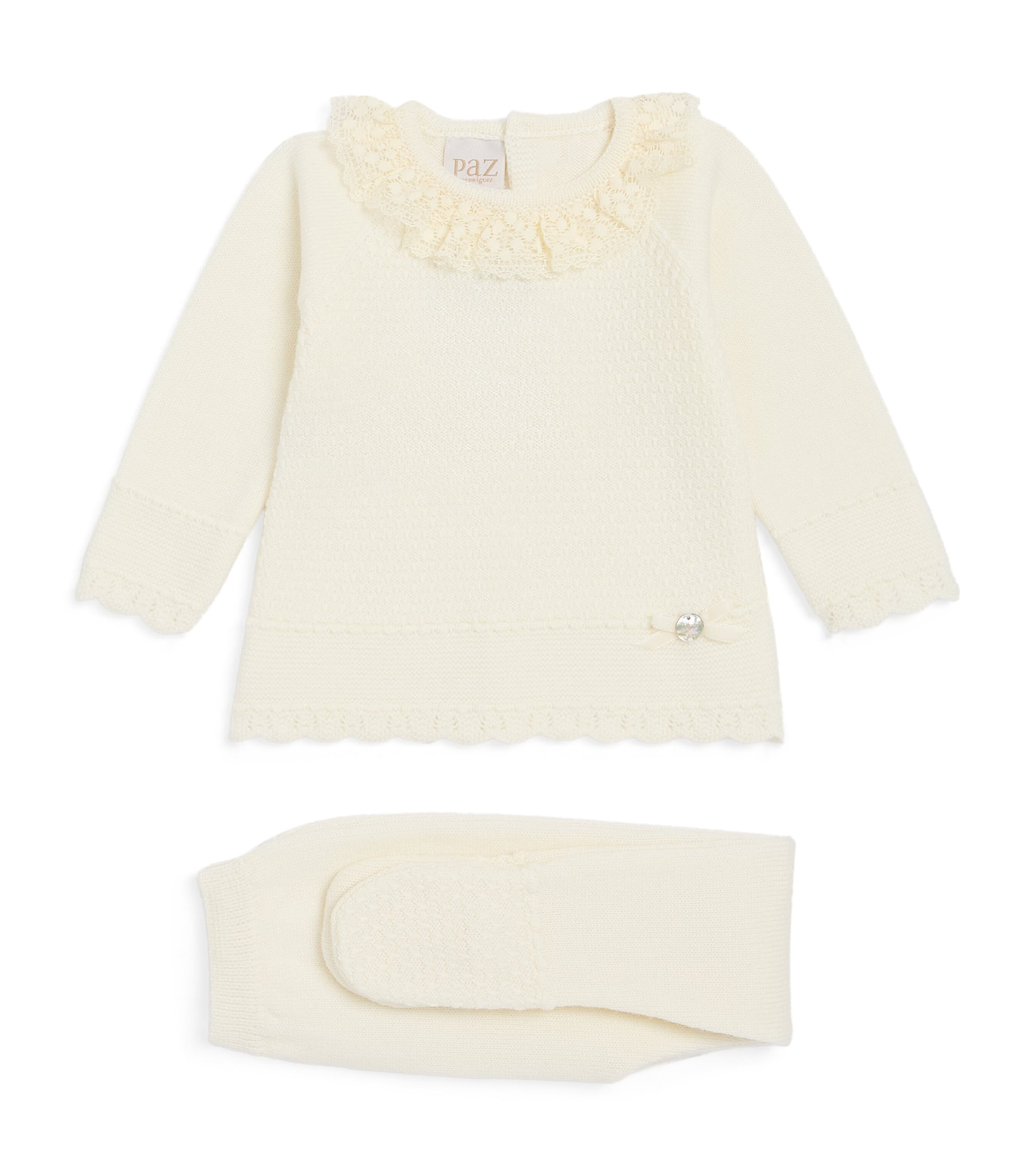 Merino Wool Sweater and Leggings Set (9 Months) 60 H56 Image 1