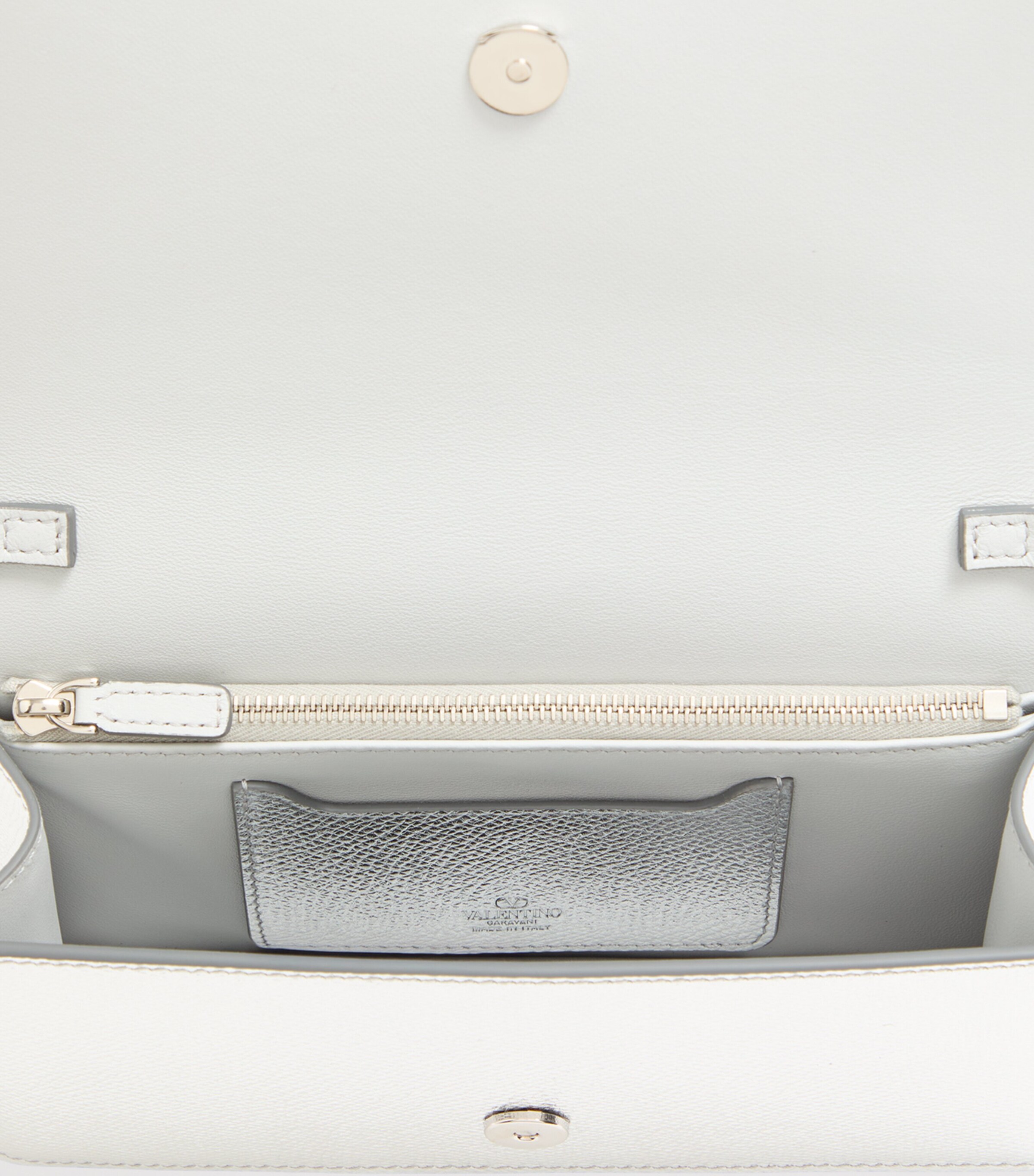 Mini Leather VLogo Signature Shoulder Bag S13 Image 5