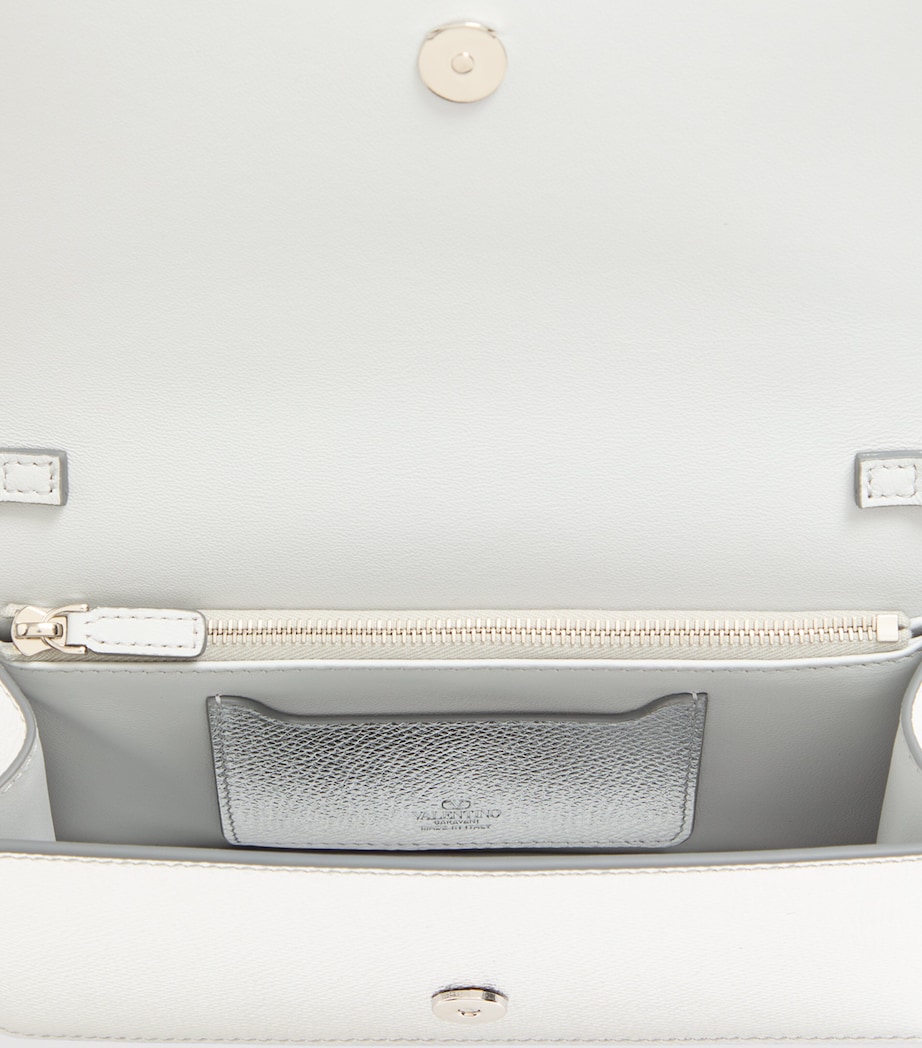 Mini Leather VLogo Signature Shoulder Bag S13 Image 5