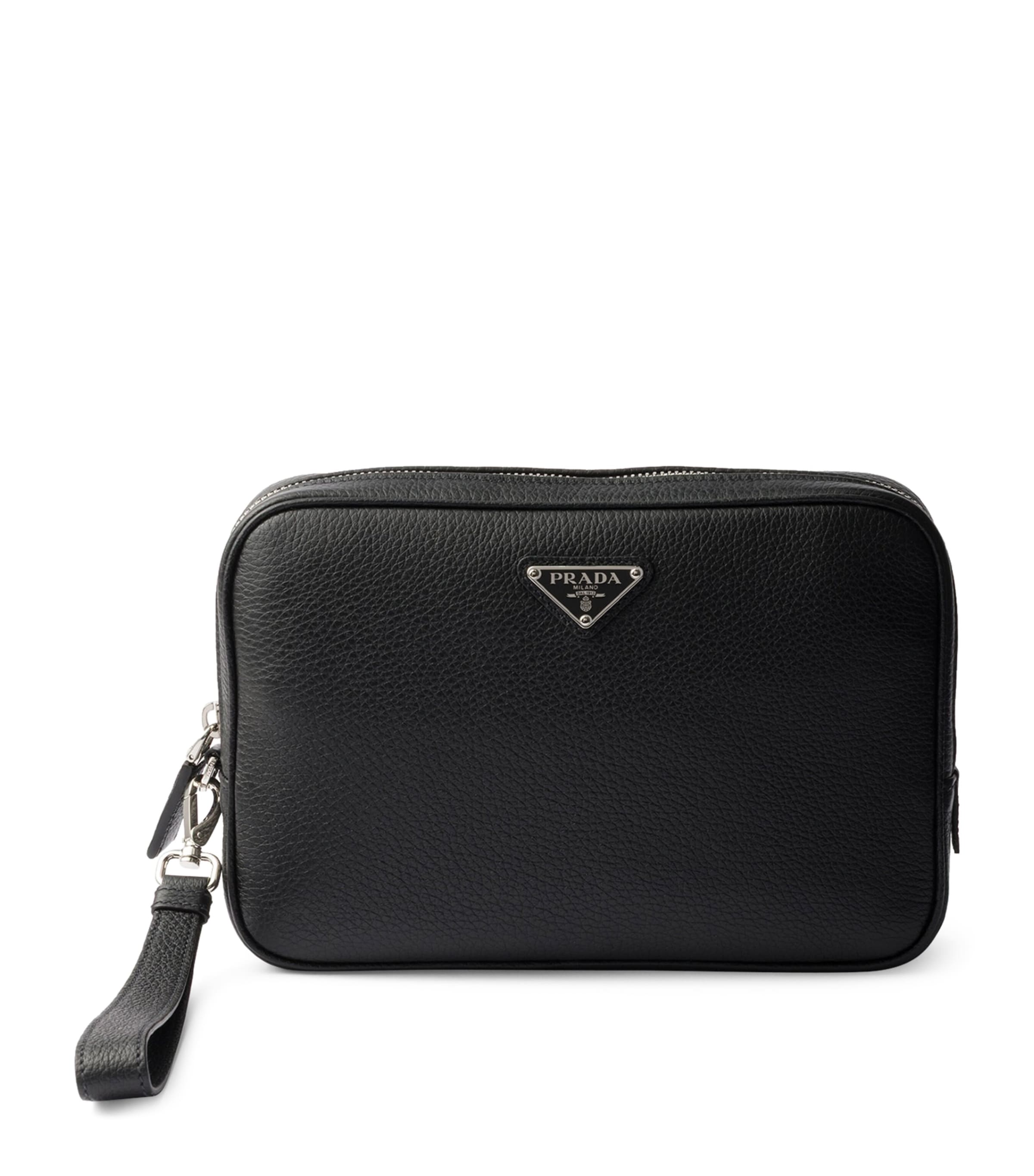 Pebbled Leather Pouch F0002 Image 1