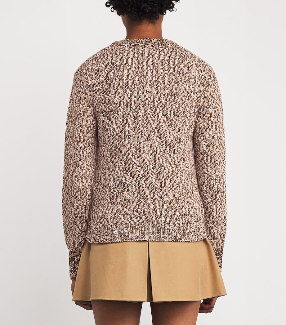 Wool Marled Sweater P22 Image 4