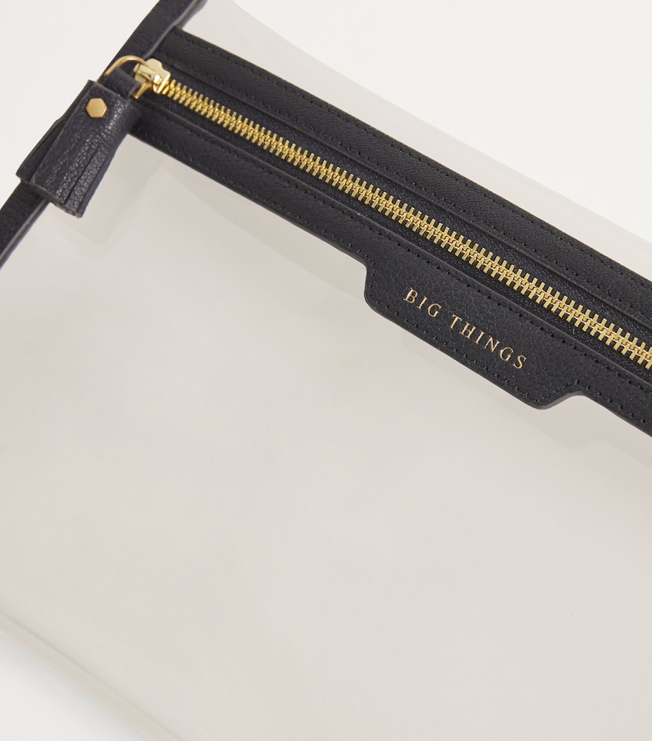 Big Things Loose Pocket Pouch CLEAR/MARINE Image 3