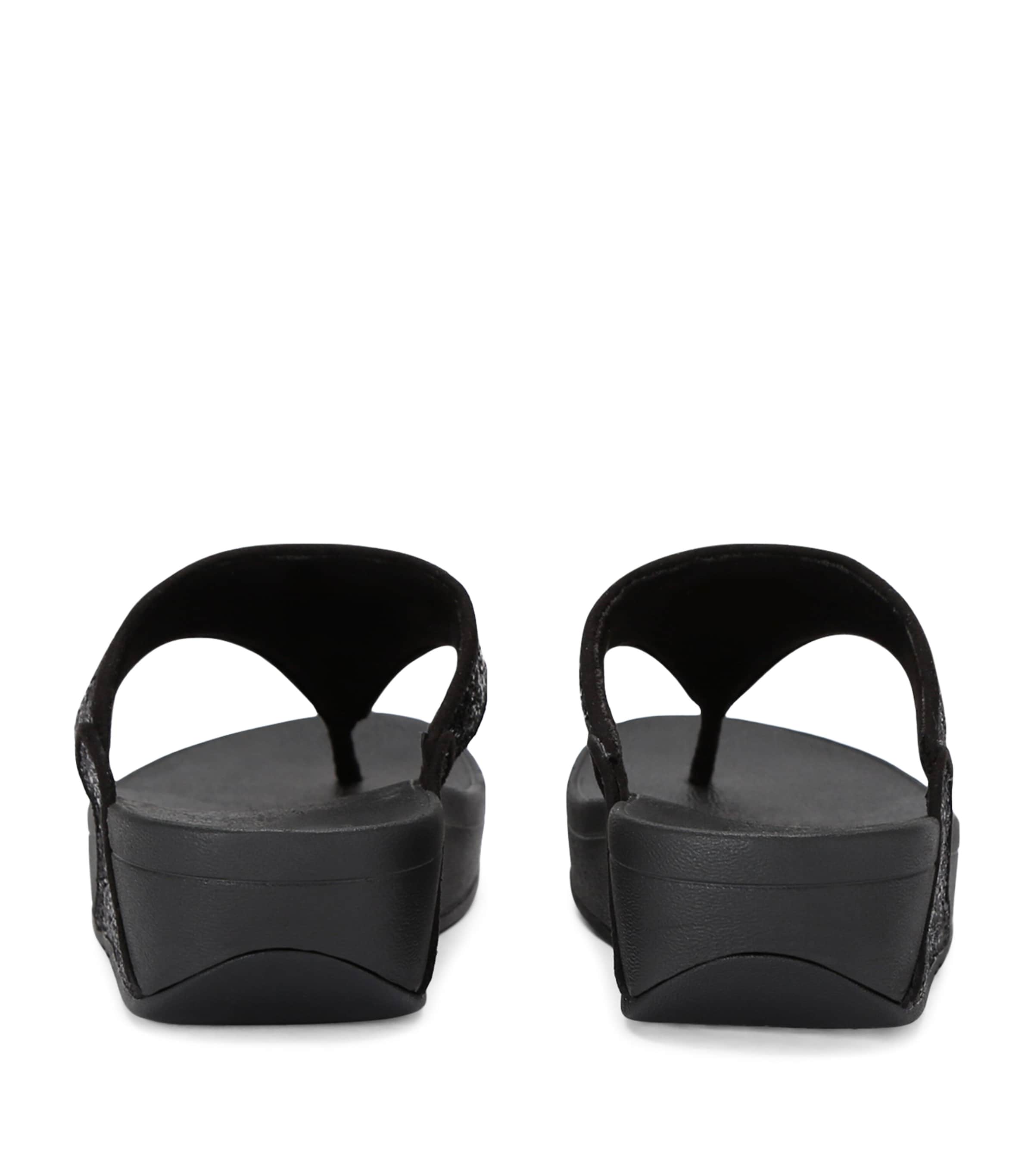 FitFlop Opul Lulu Toe-Post Sandals Black Image 2