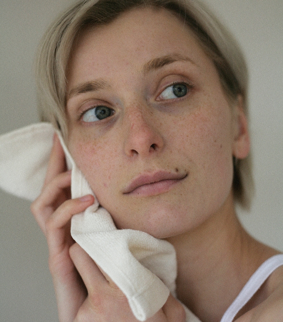 Agnes Face Cloth (30cm x 30cm) IVORY Image 3