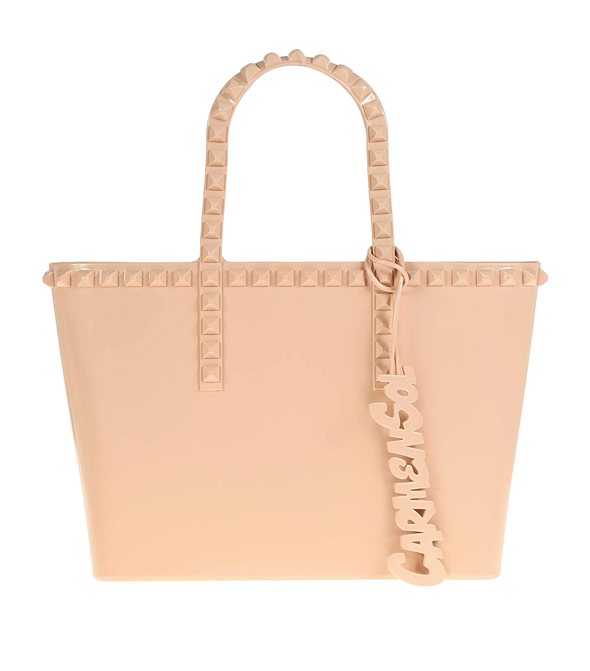 Shop Carmen Sol Mini Grazia Tote Bag In Pink