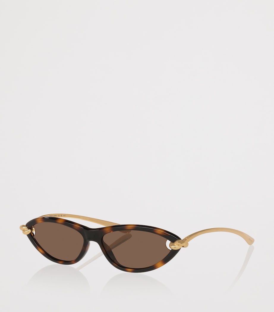 Tortoiseshell Cat Eye Sunglasses 4402D1 Image 2