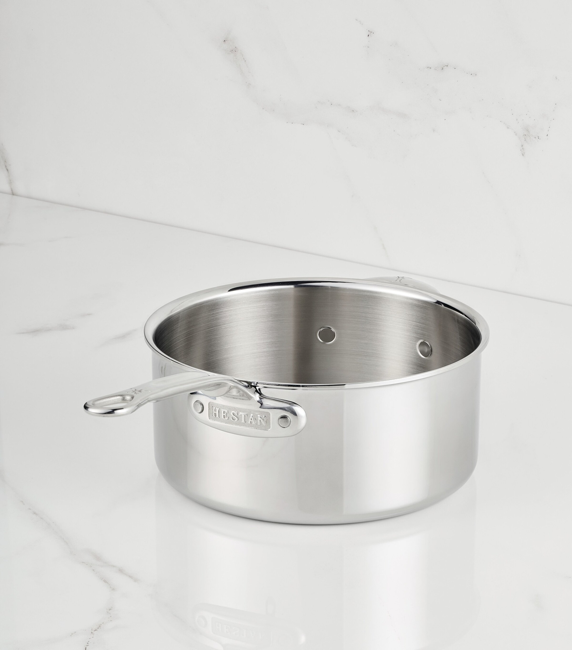 ProBond Luxe Covered Saucepan (22cm) SILVER Image 10