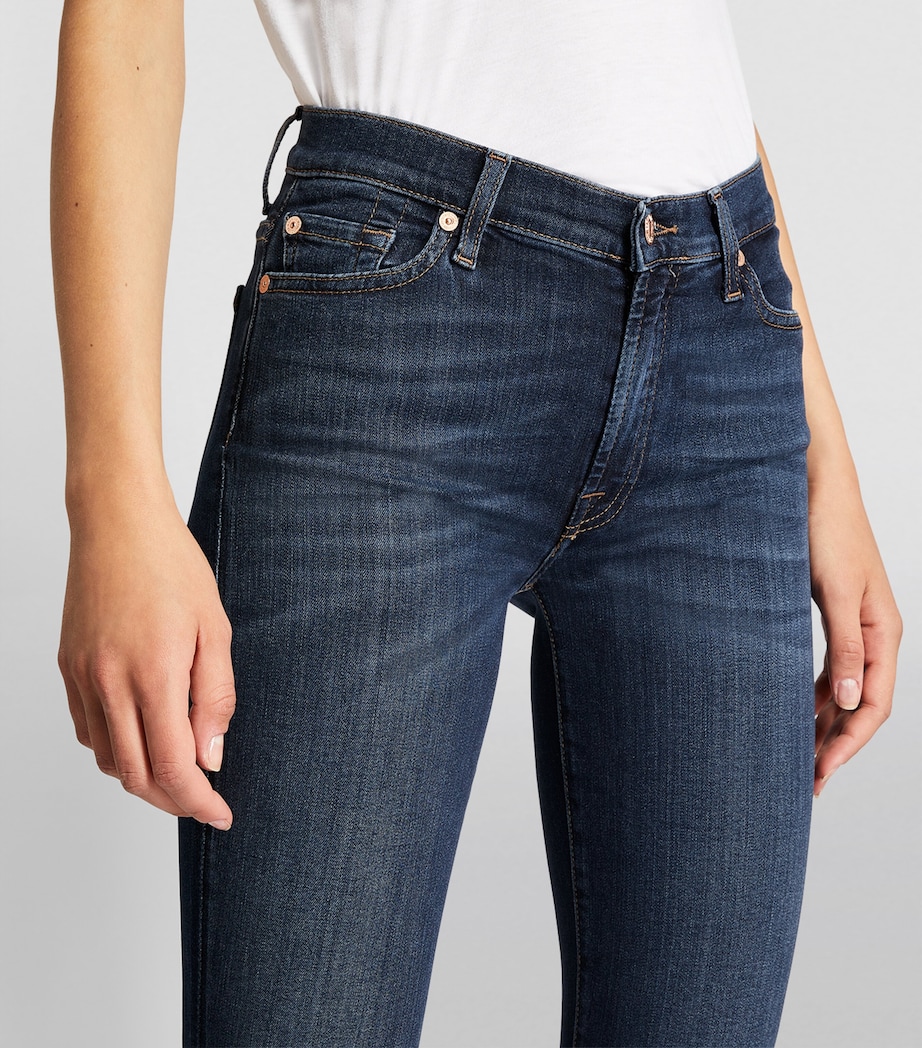 Slim Illusion Luxe Skinny Jeans DARK BLUE Image 7