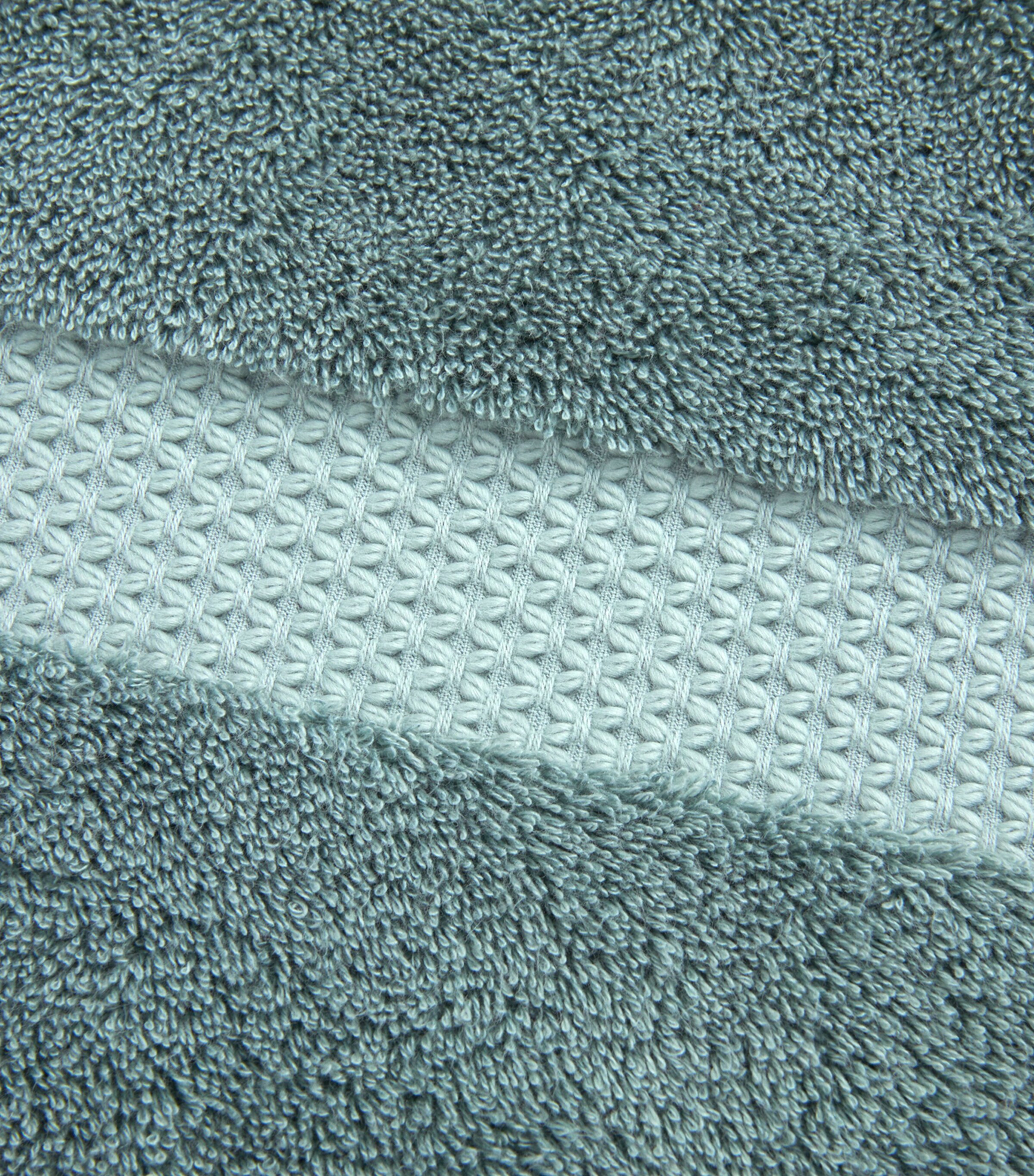Yves Delorme Étoile Bath Sheet (92cm x 160cm) Fjord Image 4
