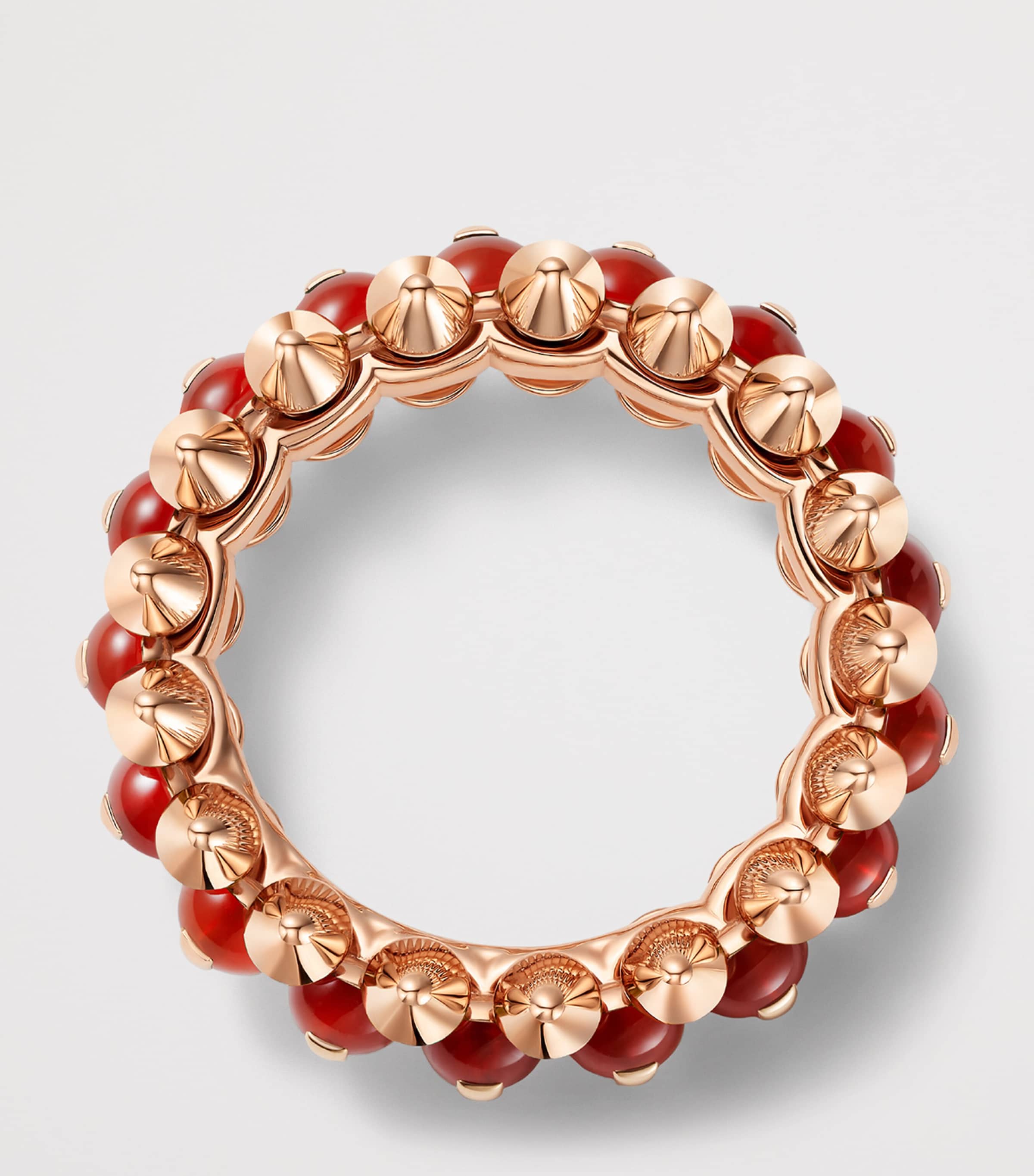 Cartier Rose Gold and Red Agate Clash de Cartier Ring Rose Gold Image 3