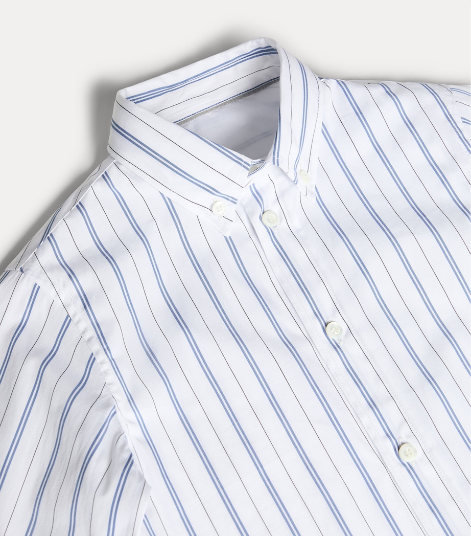 Brunello Cucinelli Kids Cotton Poplin Shirt (4-6 Years) Image 3