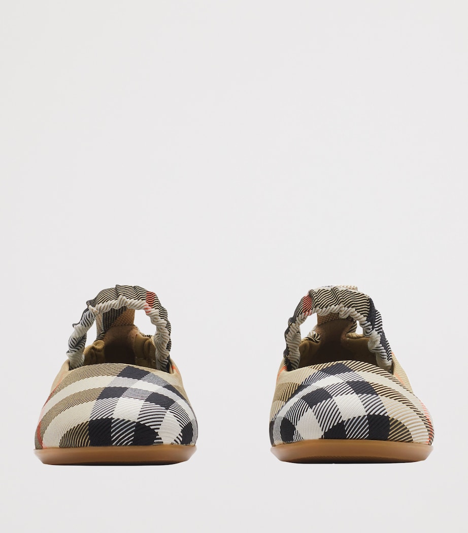 Check Ballet Flats SAND IP CHECK Image 3