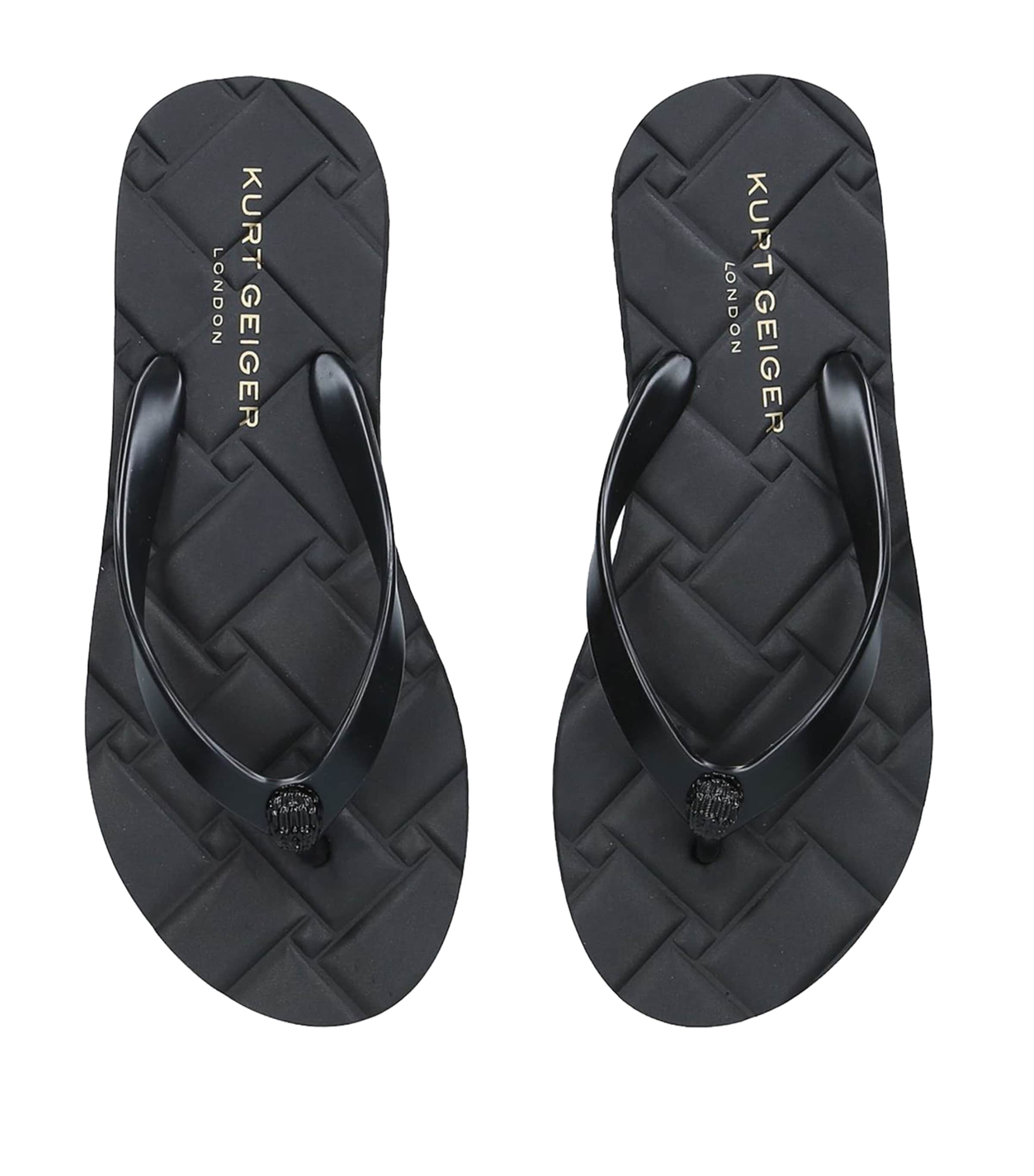 Kensington Q Flip Flops BLACK Image 5