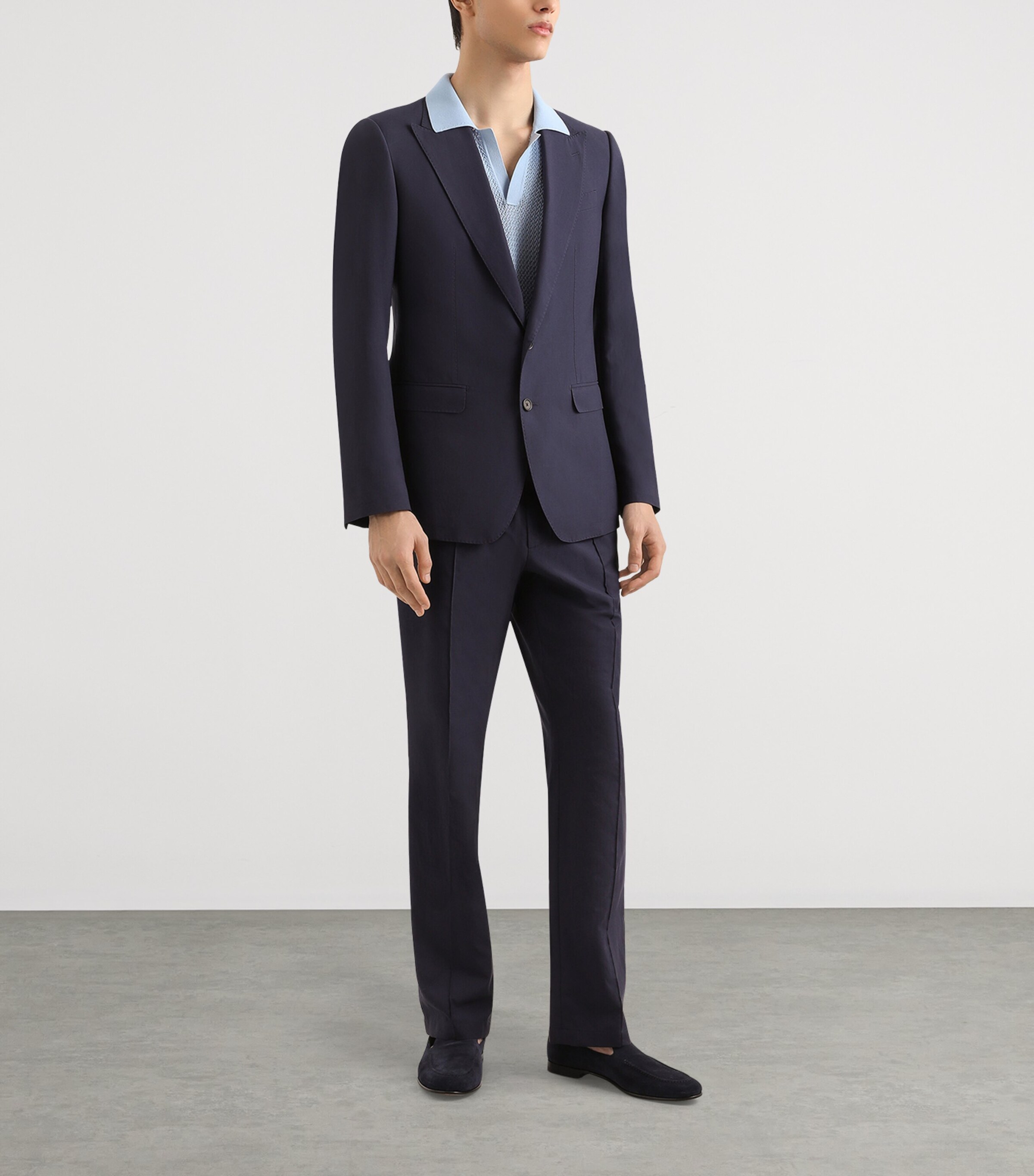 Cotton Polo Shirt B1932-MEDIUM LI Image 4