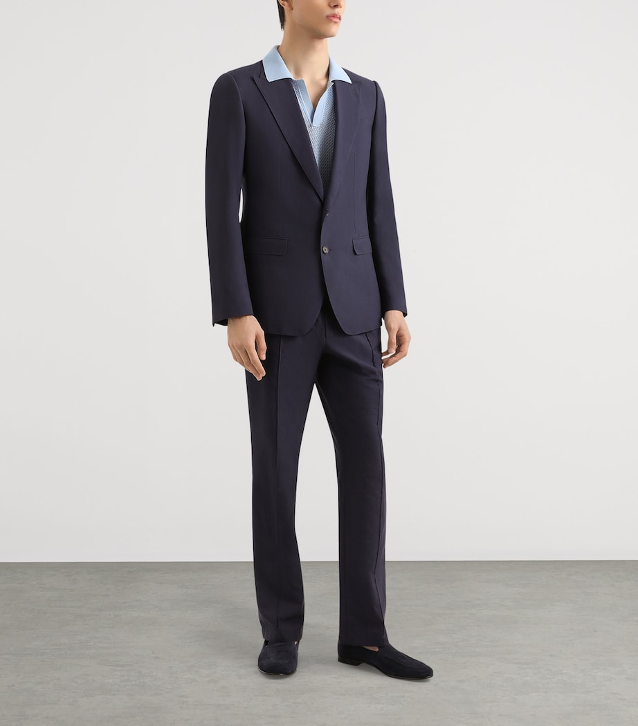 Cotton Polo Shirt B1932-MEDIUM LI Image 4