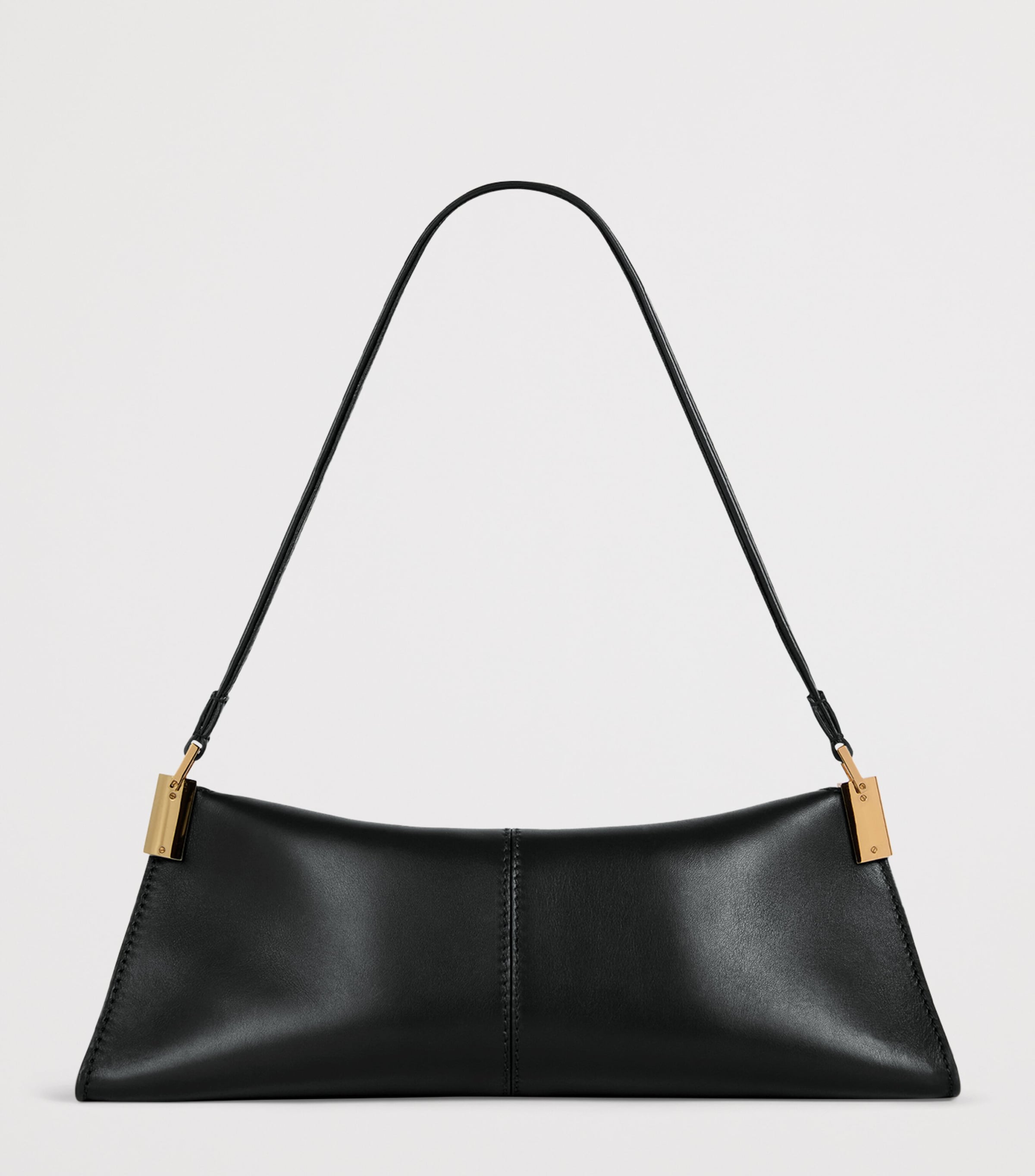 Balmain Small Leather 64-83 Shoulder Bag Noir Image 6
