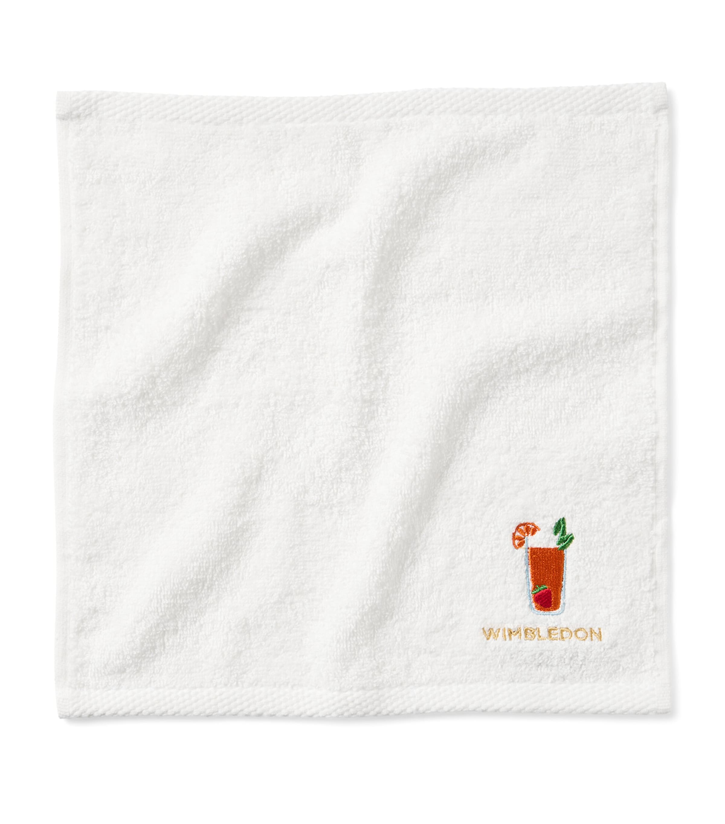 Christy x Wimbledon Face Cloths (Pack of 5) White Mix Image 4