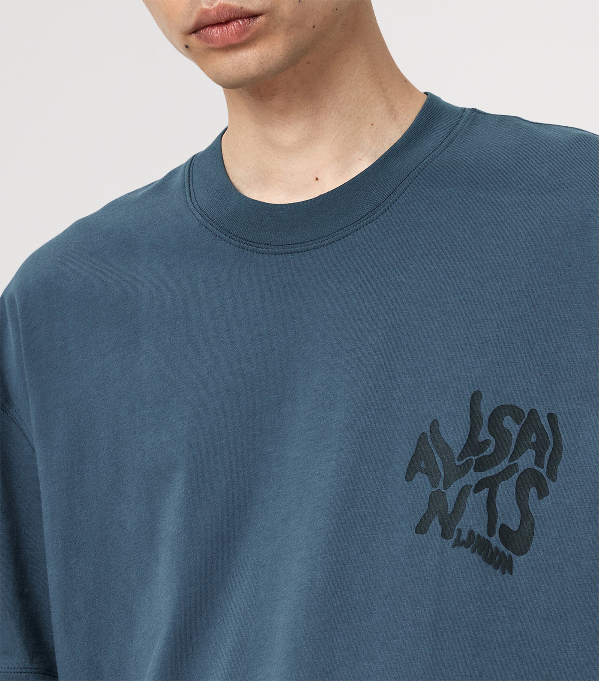 Organic Cotton Orlando T-Shirt SUNIL BLUE Image 3