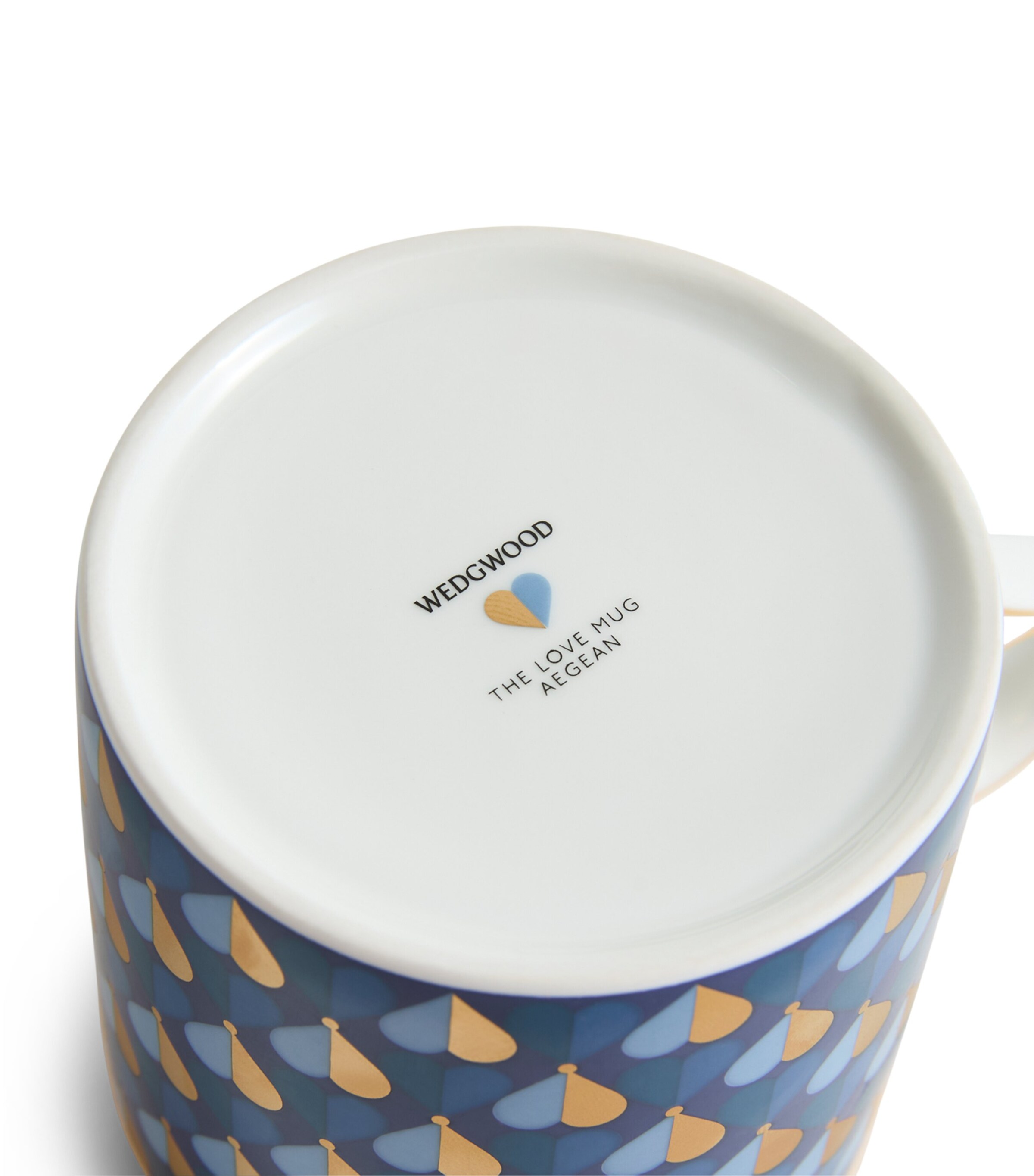 Wedgwood Bone China LOVE Mug Aegean Image 4
