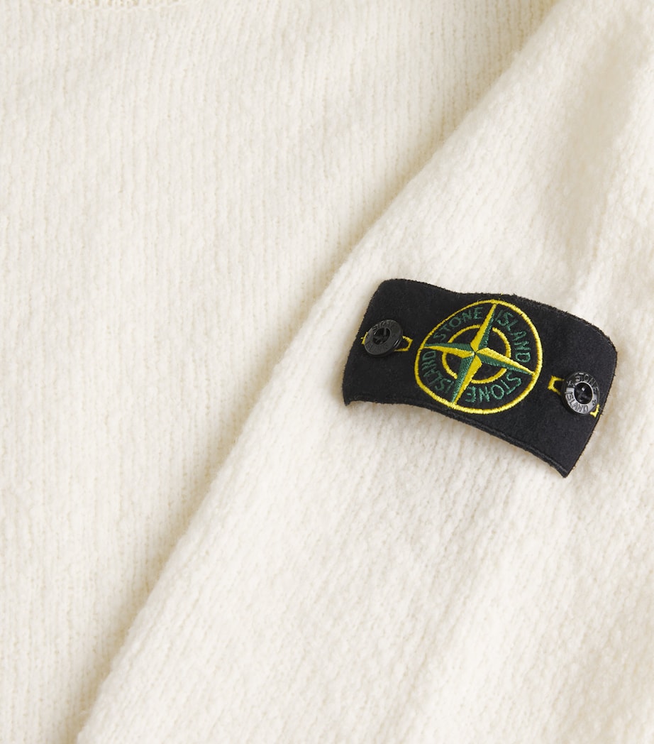 Wool-Blend Textured Sweater V0093 Image 5