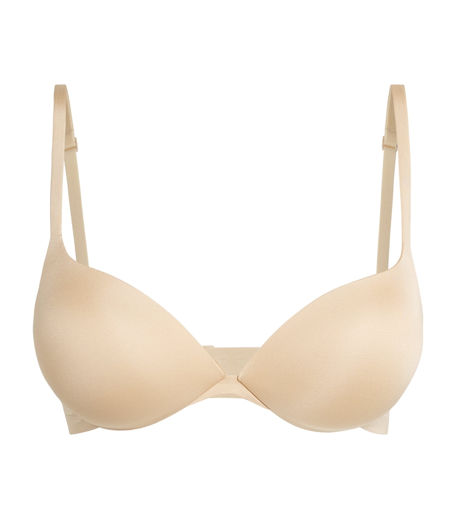 Skims Womens Ultimate Push-Up Plunge Bra Sand Image 1