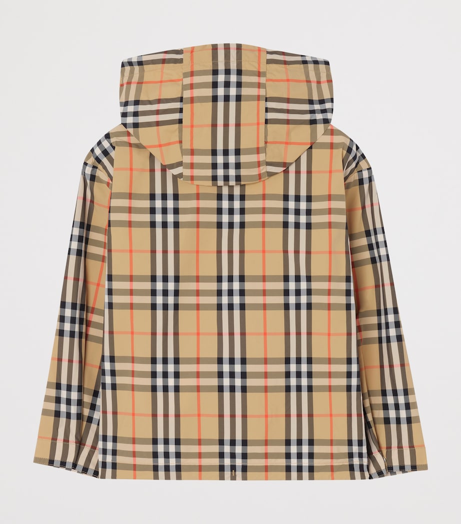 Burberry Kids Burberry Check Jacket (4-12 Years) Sand Ip Check Image 2