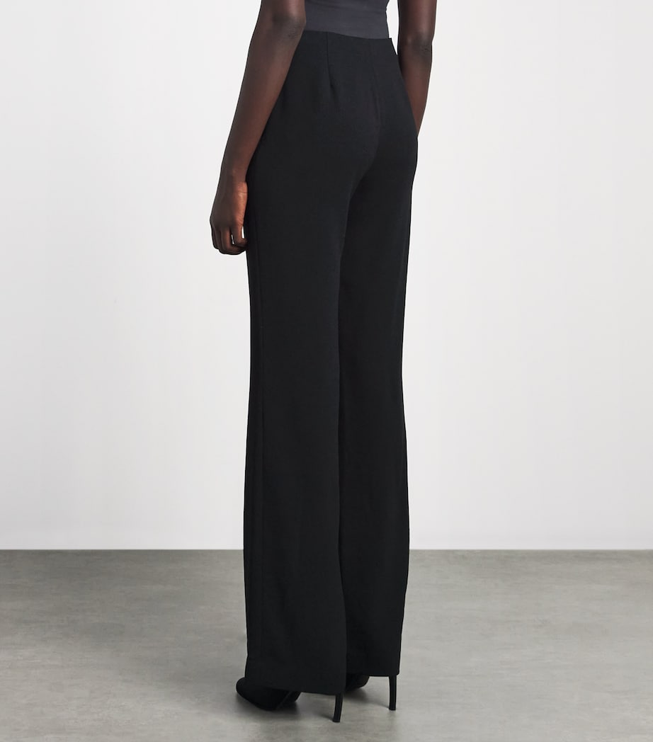 CAMILLA AND MARC Womens Darien Wide-Leg Trousers Dblk Black Image 5