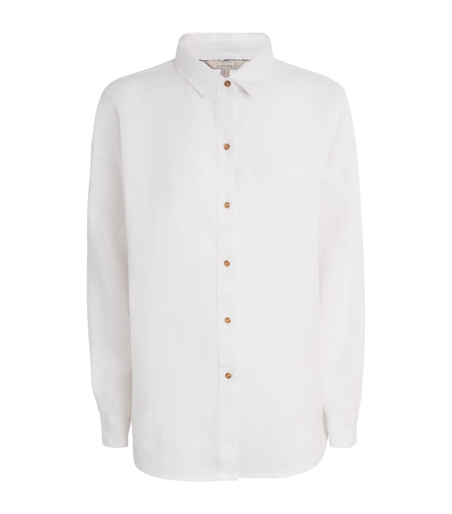 Linen Hampton Shirt WHTE/SFRI DRS TRTN Image 1