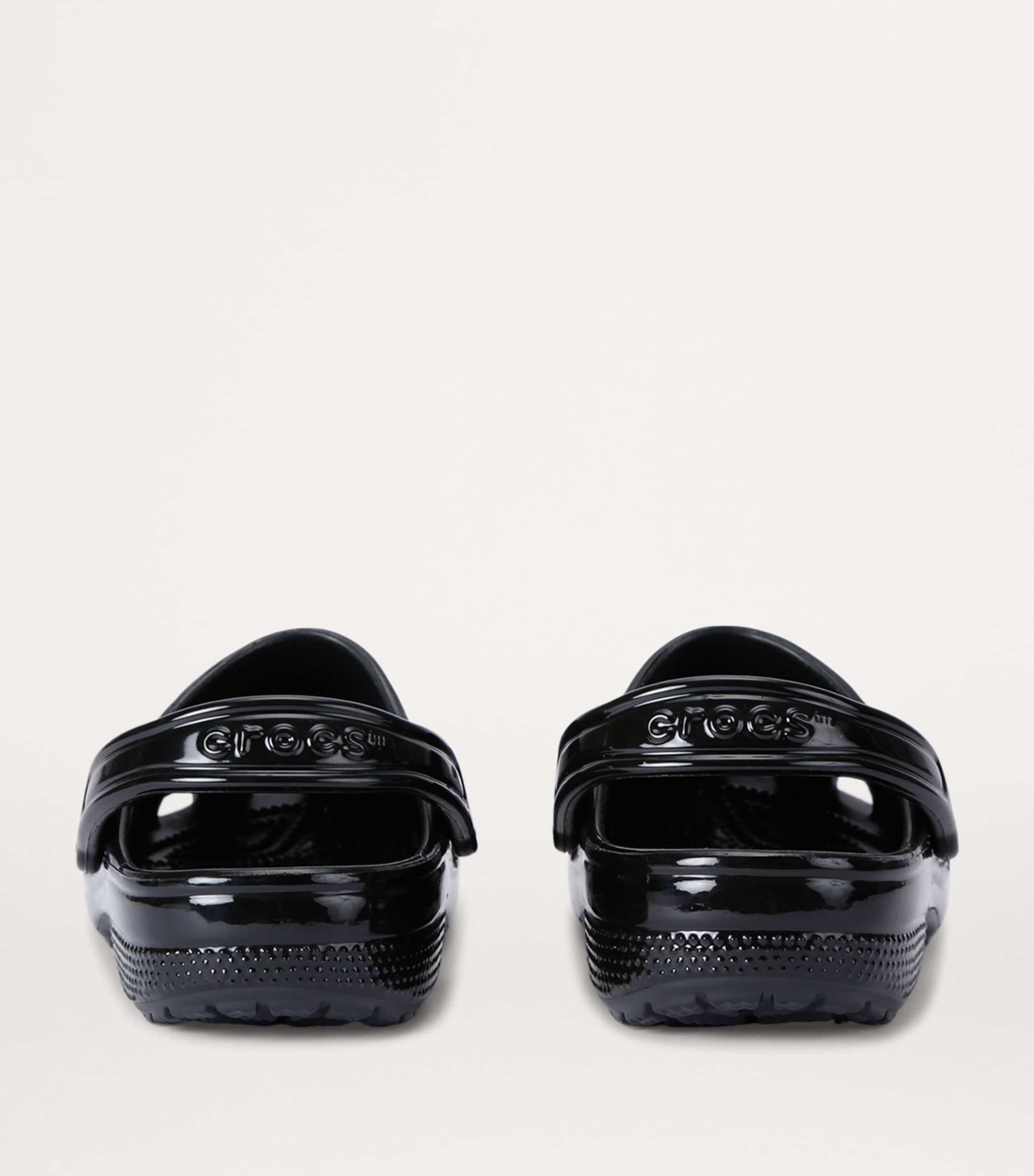 High-Shine Classic Clogs BLACK Image 2