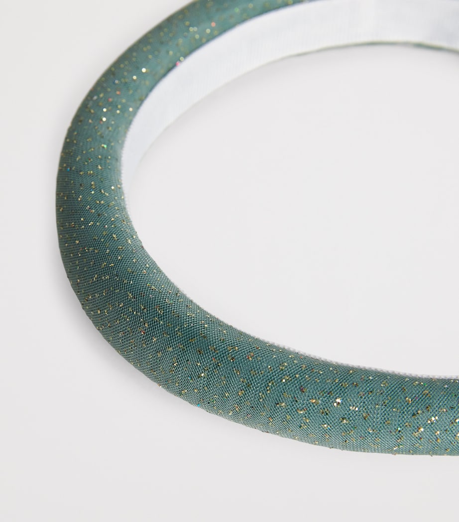 Sequinned Headband 511OREGANO GREEN Image 3