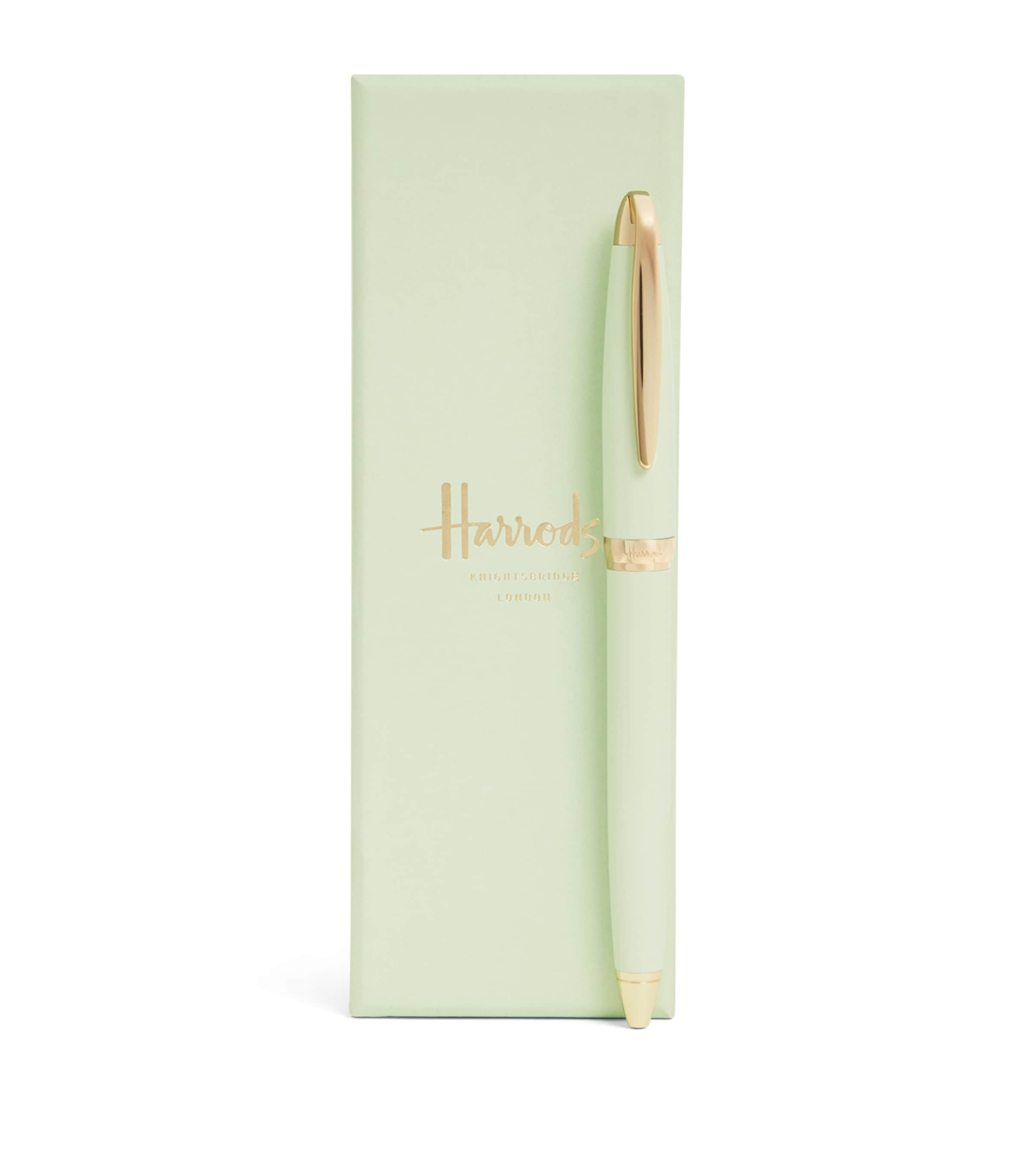 Harrods Ballpoint Pen In Green