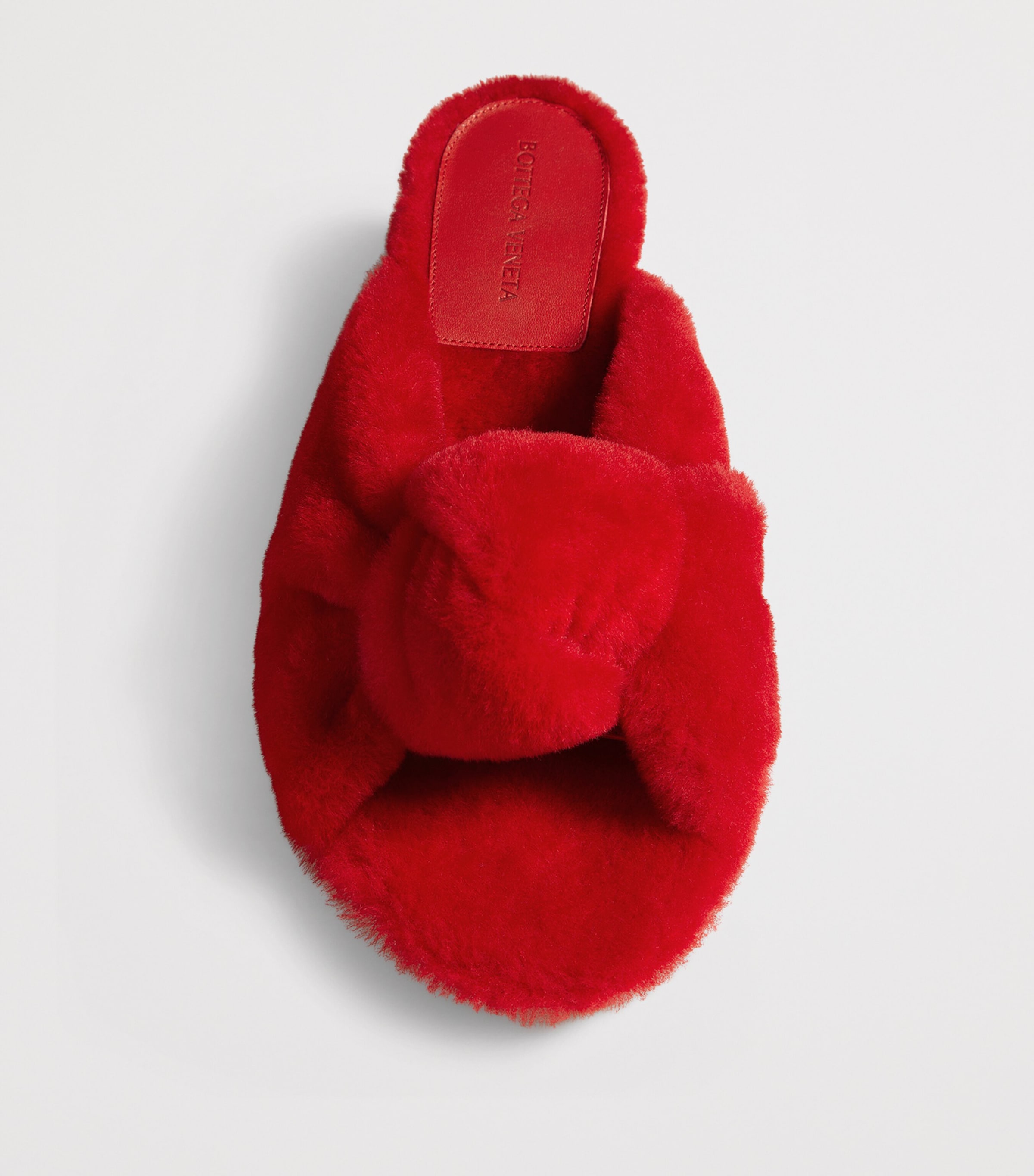 Bottega Veneta Shearling Knot Mules 50 Image 4