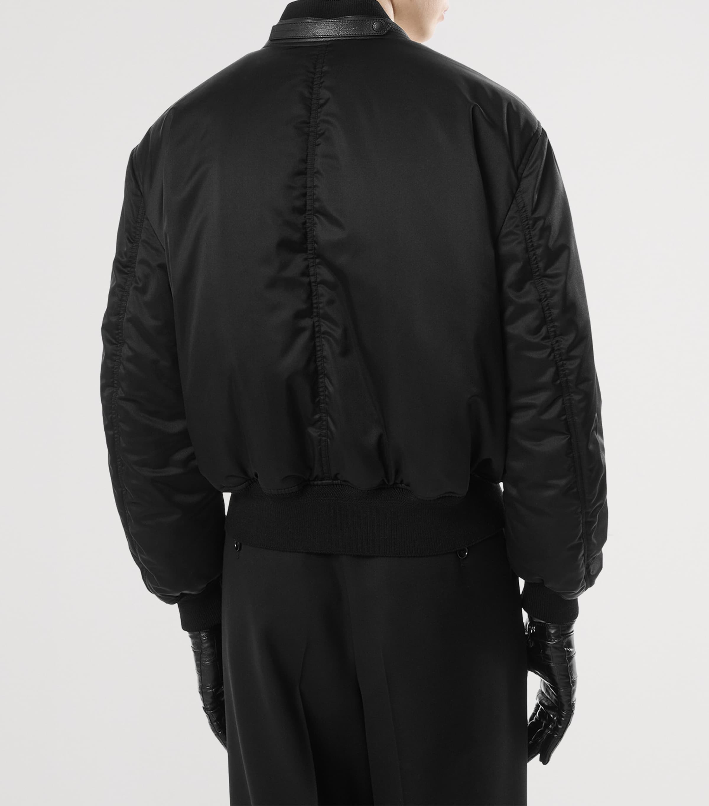 Silk Bomber Jacket ZLBFG Image 5