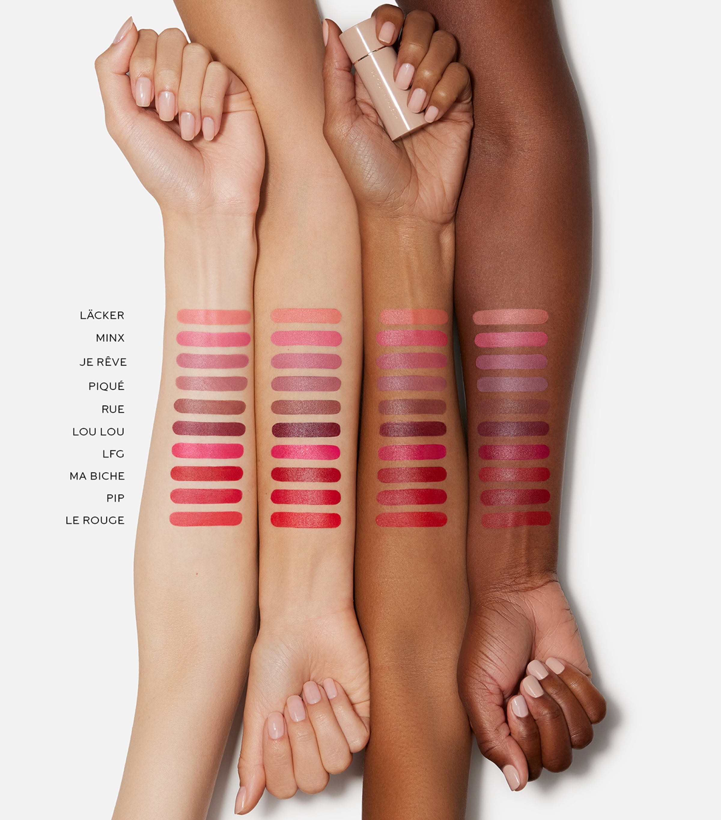 Lip Suede Matte Lipstick PIQUE Image 4