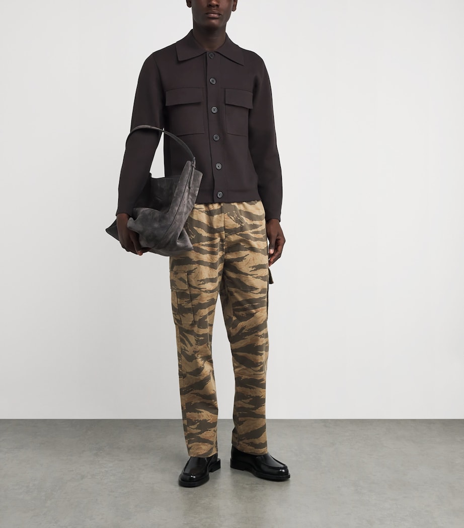 Milano Knit Overshirt CHOCOLATE Image 2