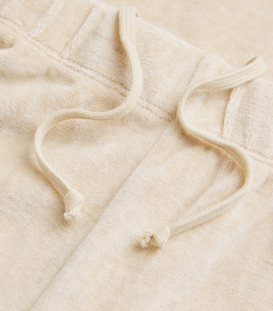 Cotton-Blend Harem Sweatpants OATMEAL HEATHER Image 5