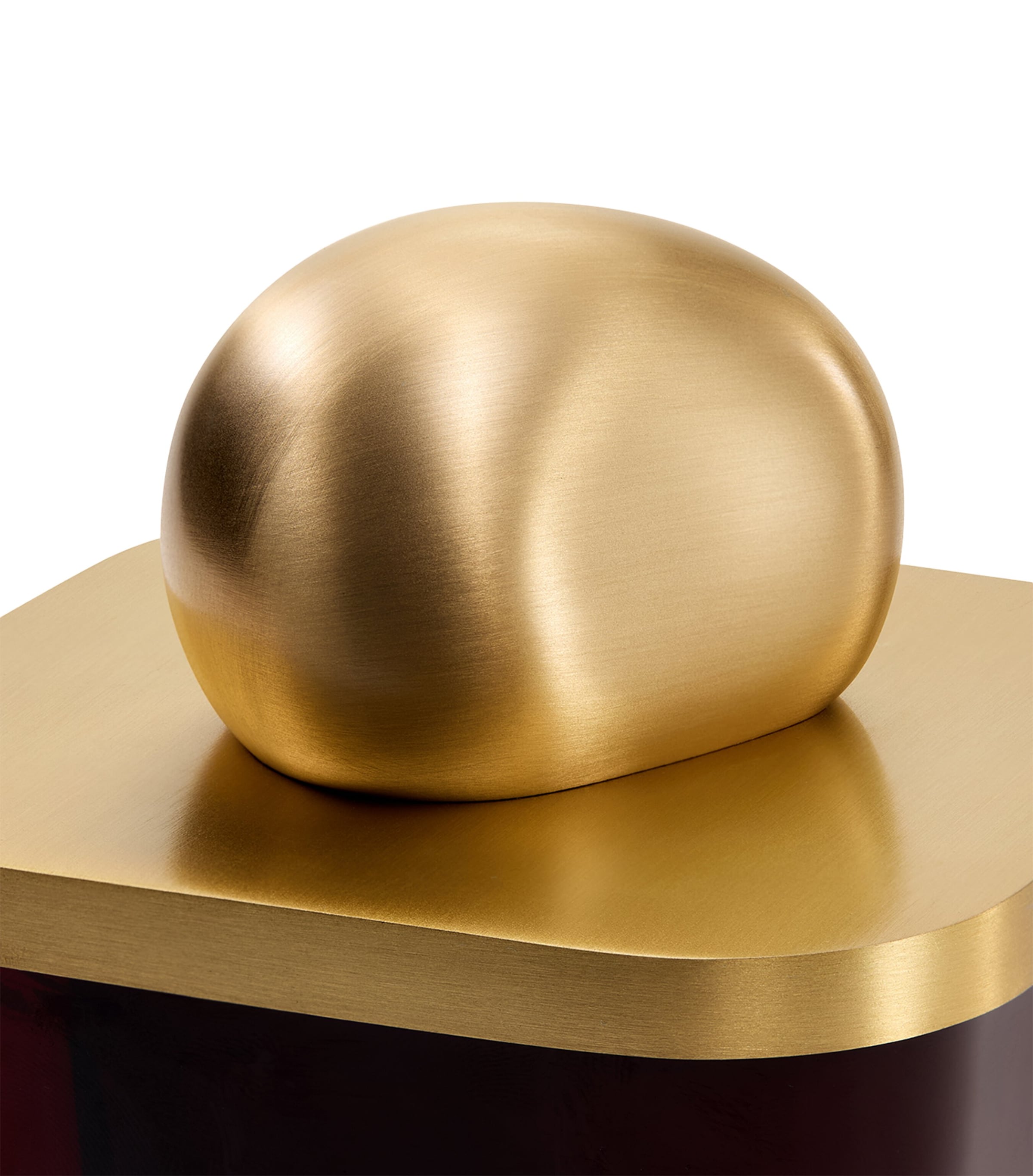 Pebble Candle Lid GOLD Image 2