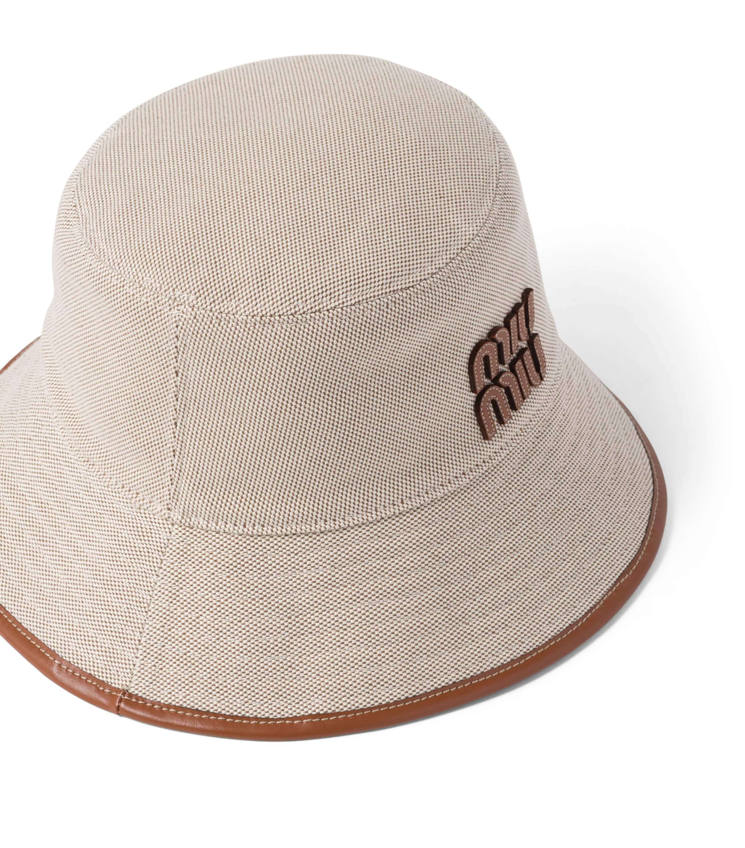 Miu Miu Cotton Canvas Baseball Cap Image 2