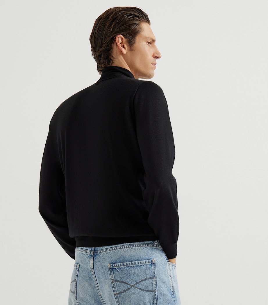 Silk-Cashmere Rollneck Sweatshirt CH101 Image 4