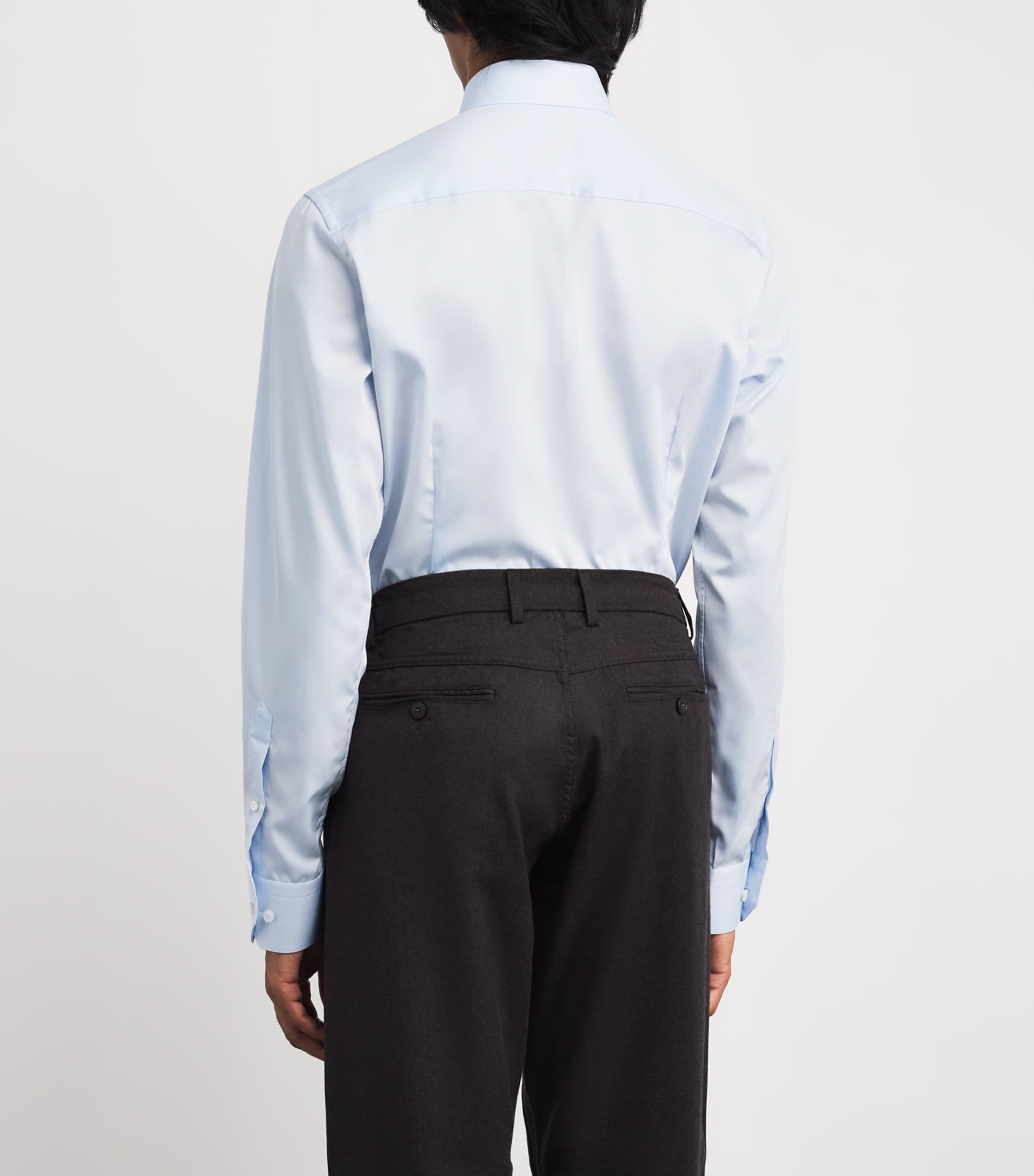 Elevated Contemporary Fit Shirt 20 LIGHT BLUE Image 4