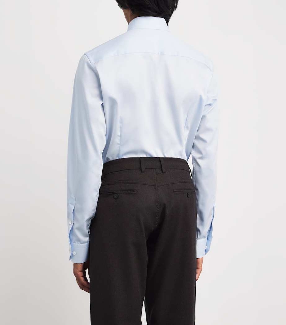 Organic Cotton Elevated Shirt 20 LIGHT BLUE Image 4
