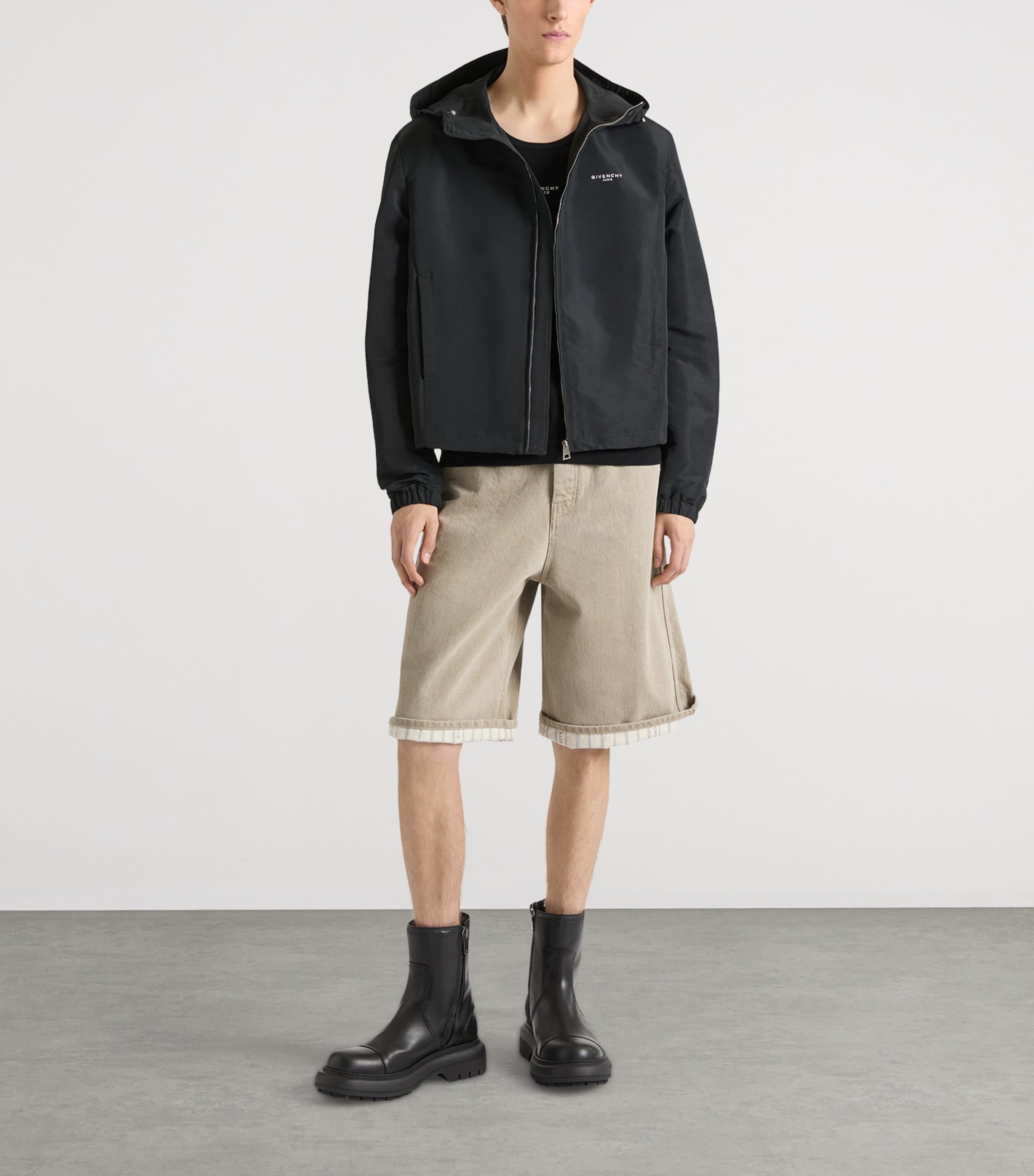 Givenchy Mens Archival Print Windbreaker Jacket Image 2