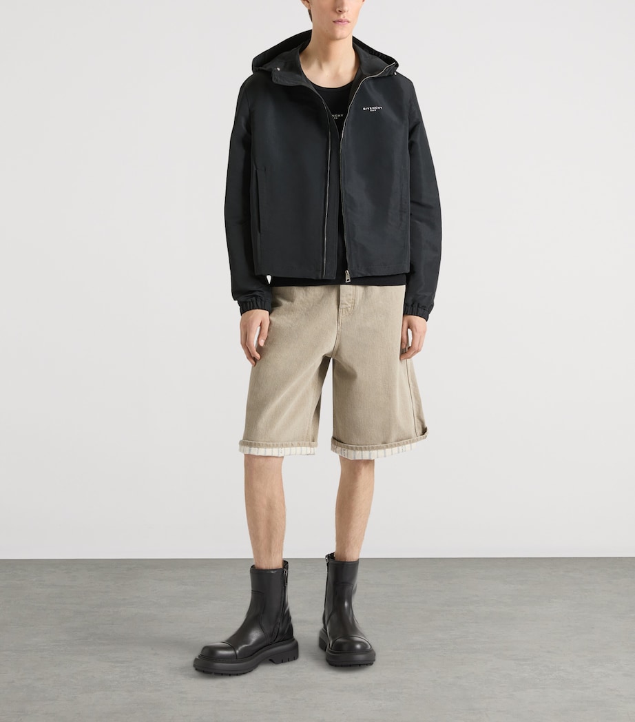 Givenchy Mens Archival Print Windbreaker Jacket Image 2