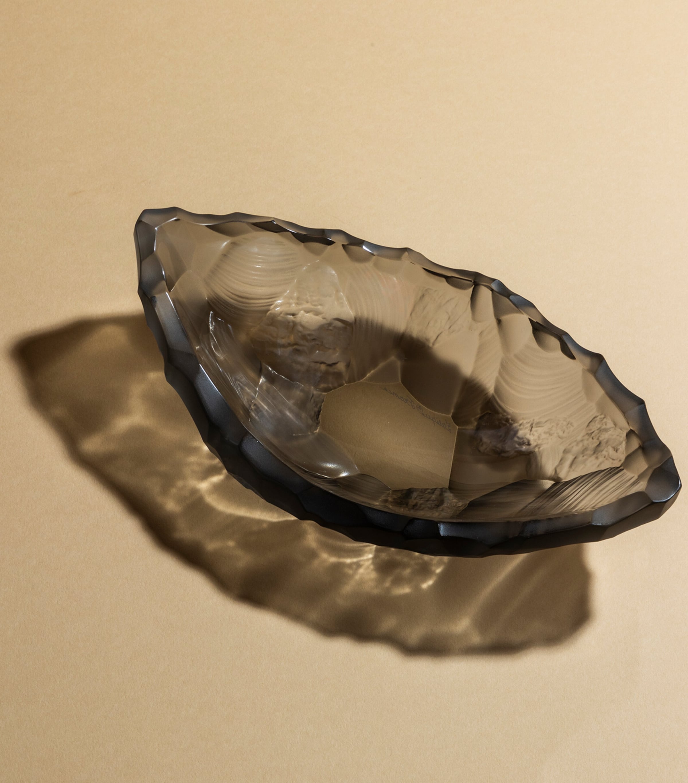 Small Crystal Silex Bowl (22cm) GRIS Image 2
