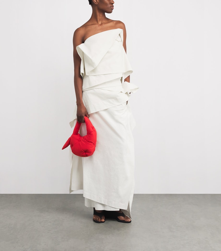 Collapsing Sculpture Top OFF-WHITE Image 2