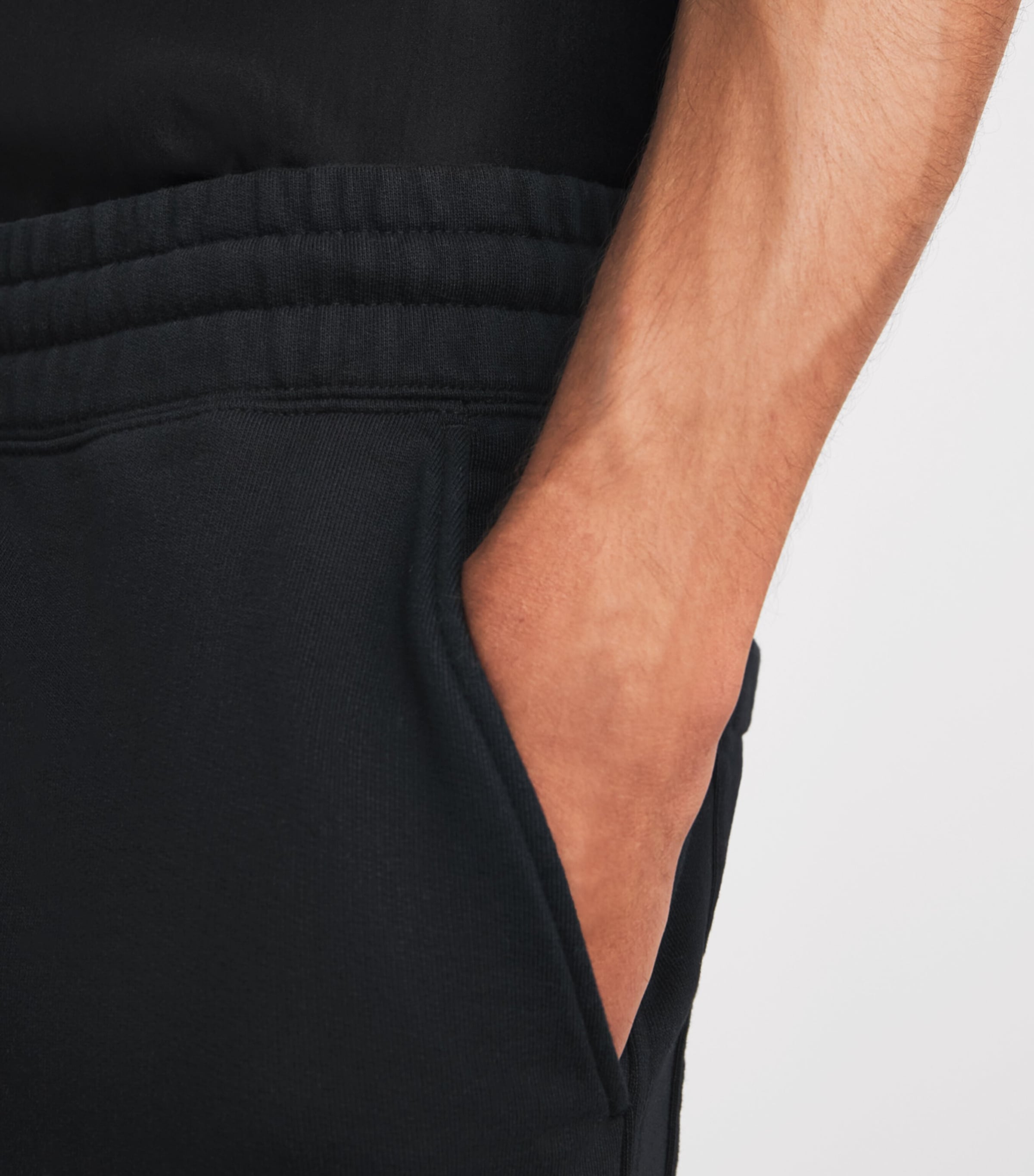 Picante Mens Organic Cotton Everyday Sweatpants Black Image 3